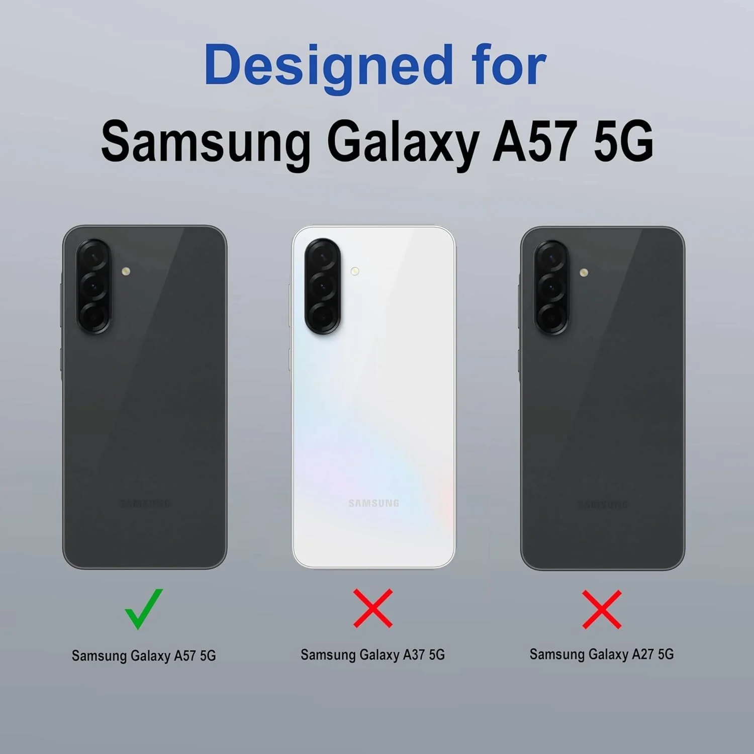 DL3 Mobilak for Samsung Galaxy A57 5G Case [Compatible with MagSafe] [Strong Magnet] Magnetic Slim Thin Bumper Phone Cover, Lightweight, and Durable for Enhanced Protection and Style - Clear