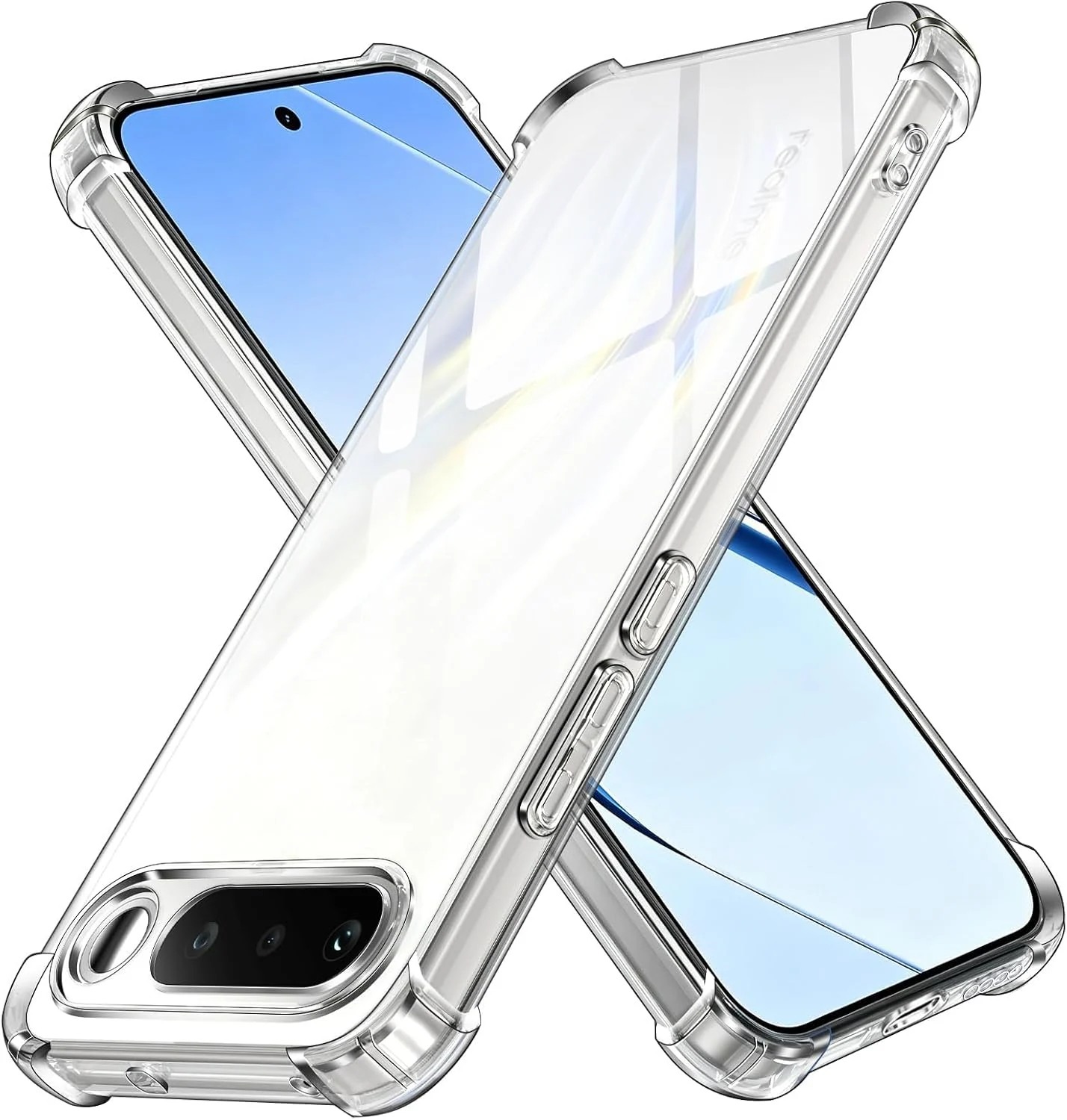 DL3 MOBILAK Clear Soft TPU Phone Case for Realme 16 5G - Clear