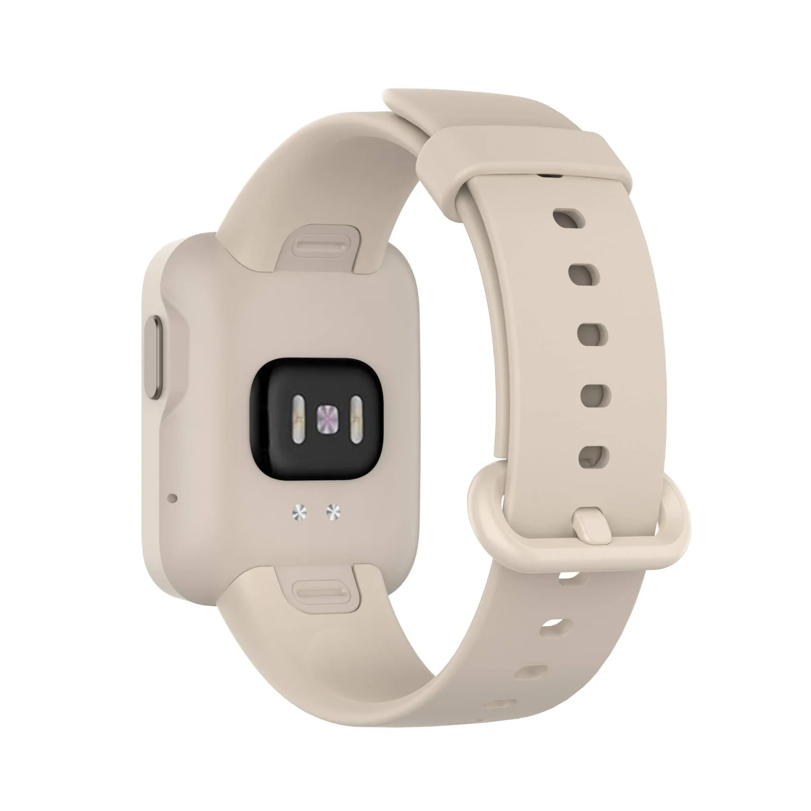 DL3 Mobilak Smart Watch Strap for Xiaomi Mi Watch Lite, Sport Silicone Watch Band Wrist Strap, Replacement Bracelet Wristband Wrist Strap for Xiaomi Mi Watch Lite/Redmi Watch Accessories - ivory