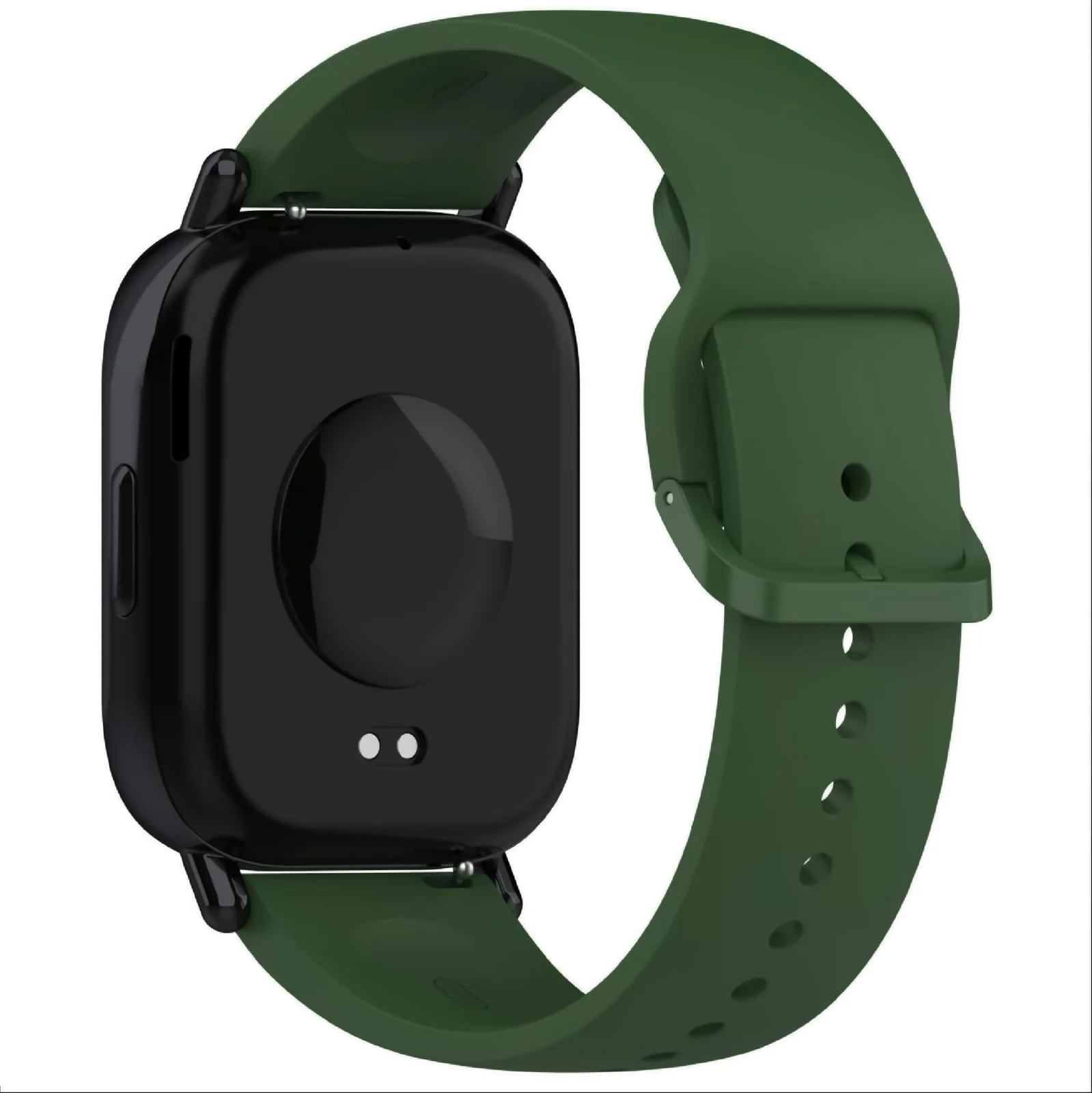 DL3 Mobilak Straps Compatible with Xiaomi Redmi Watch 5 Active/Redmi Watch 5 Lite Bracelet, 22mm Soft Silicone Replacement Band Sports Strap Wristbands [Wear-resistant] [breathable] - Army Green