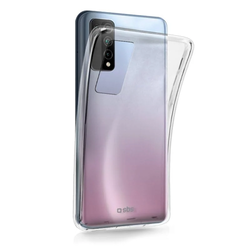 DL3 Mobilak Case Compatible with Honor 10X Lite Case Crystal Soft TPU Gel Case Flexible Silicone Anti-Scratch Camera Protection TPU Cover - Clear