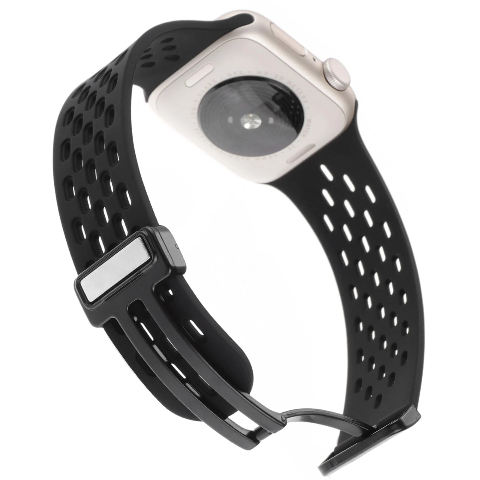 DL3 Mobilak Magnetic Bands for Apple Watch Band 49mm 46mm 45mm 44mm 42mm, Soft Silicone Magnetic Buckle Breathable Sport Watch Strap for iWatch Ultra2 Ultra SE SE2 Series 10 9 8 7 6 5 4 3 2 1 - Pine Green