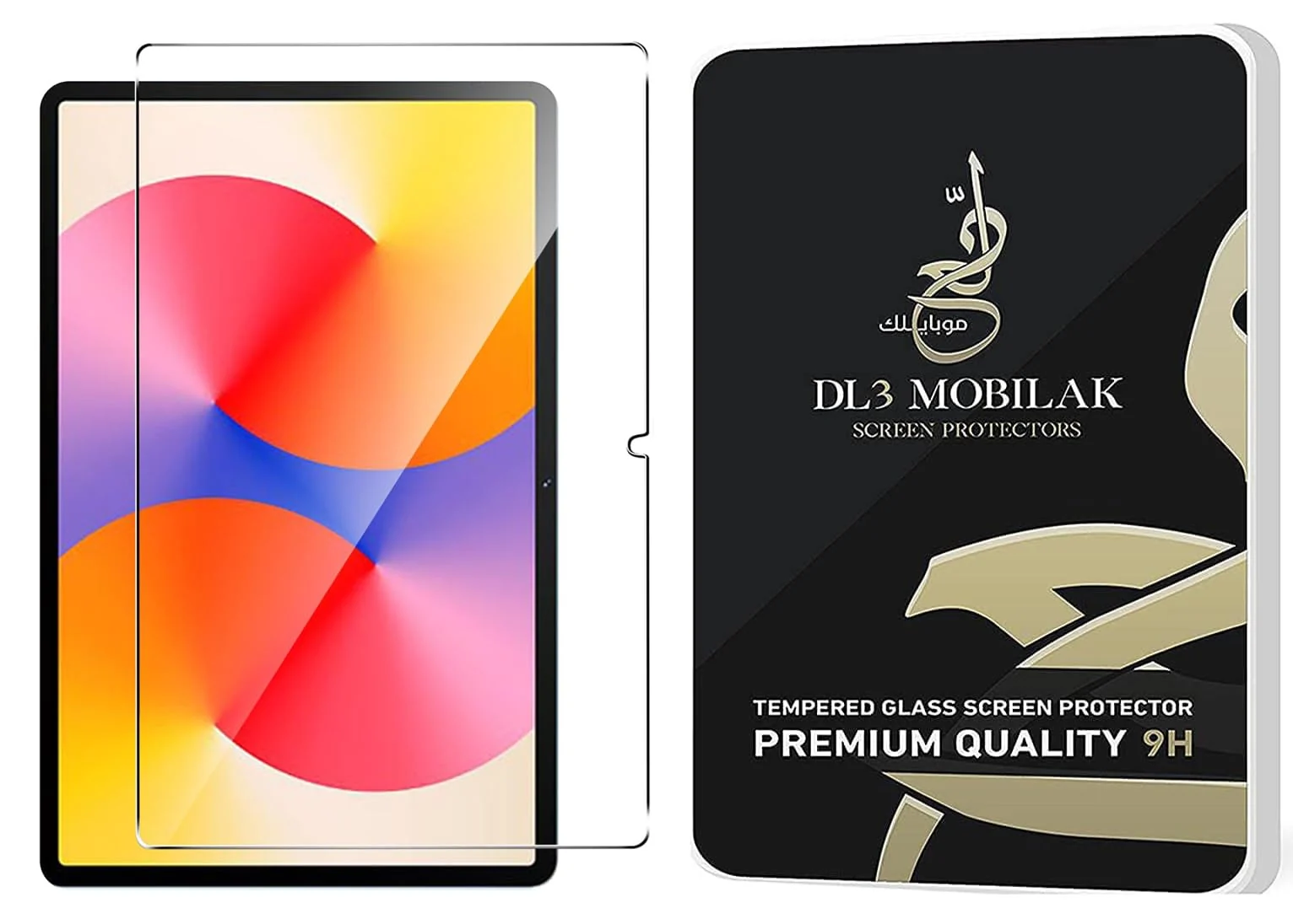 "DL3 Mobilak Screen Protector For Huawei MatePad SE 11"" 2024 Tempered Glass Film [HD Crystal ] [Easy Installation] [Scratch Resistant] [9H Hardness] - Clear"