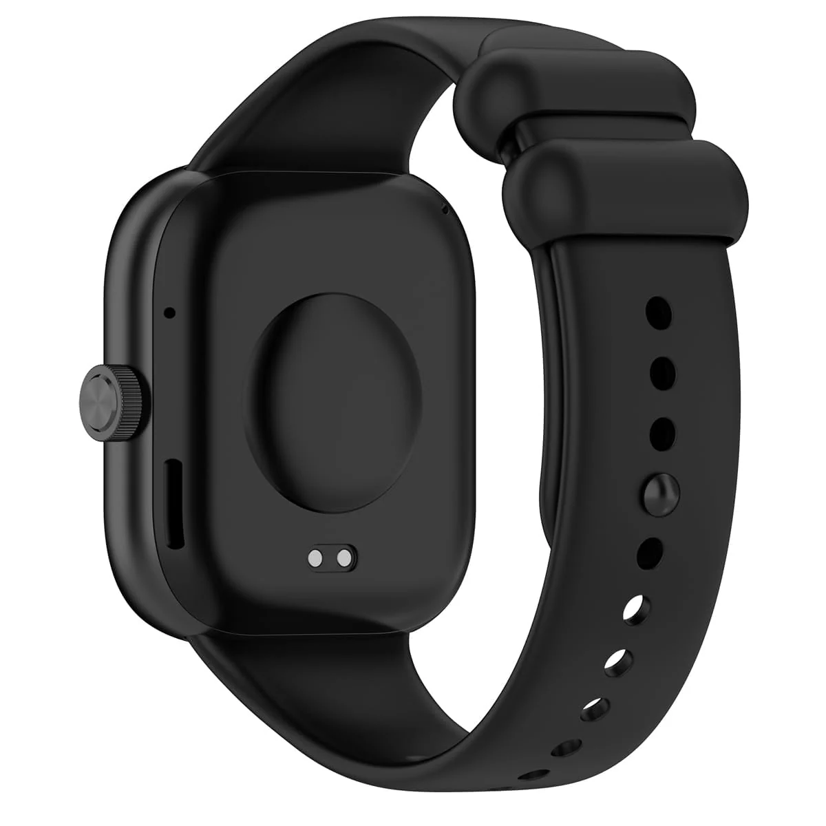 DL3 Mobilak Sport Strap Compatible with Xiaomi Redmi Watch 4/ Xiaomi Band 8 pro, Soft Silicone Sports Wristband for Men Women, Double Ring Adjustable Replacement - Black