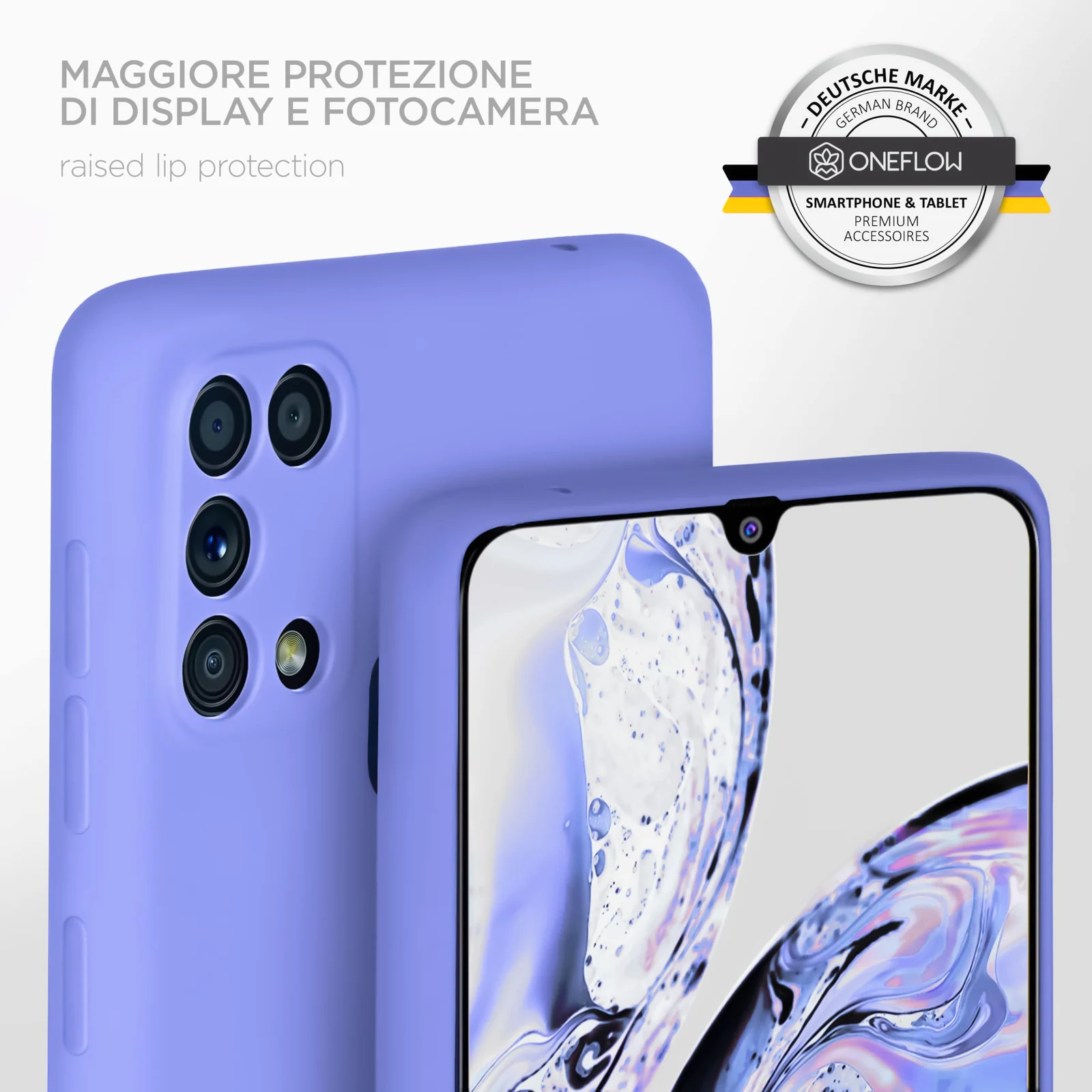 DL3 Mobilak Samsung Galaxy M31 Case, Soft Flexible Silicone Gel Rubber Bumper Cover, Full Body Shockproof Protective Phone Case - Baby Blue