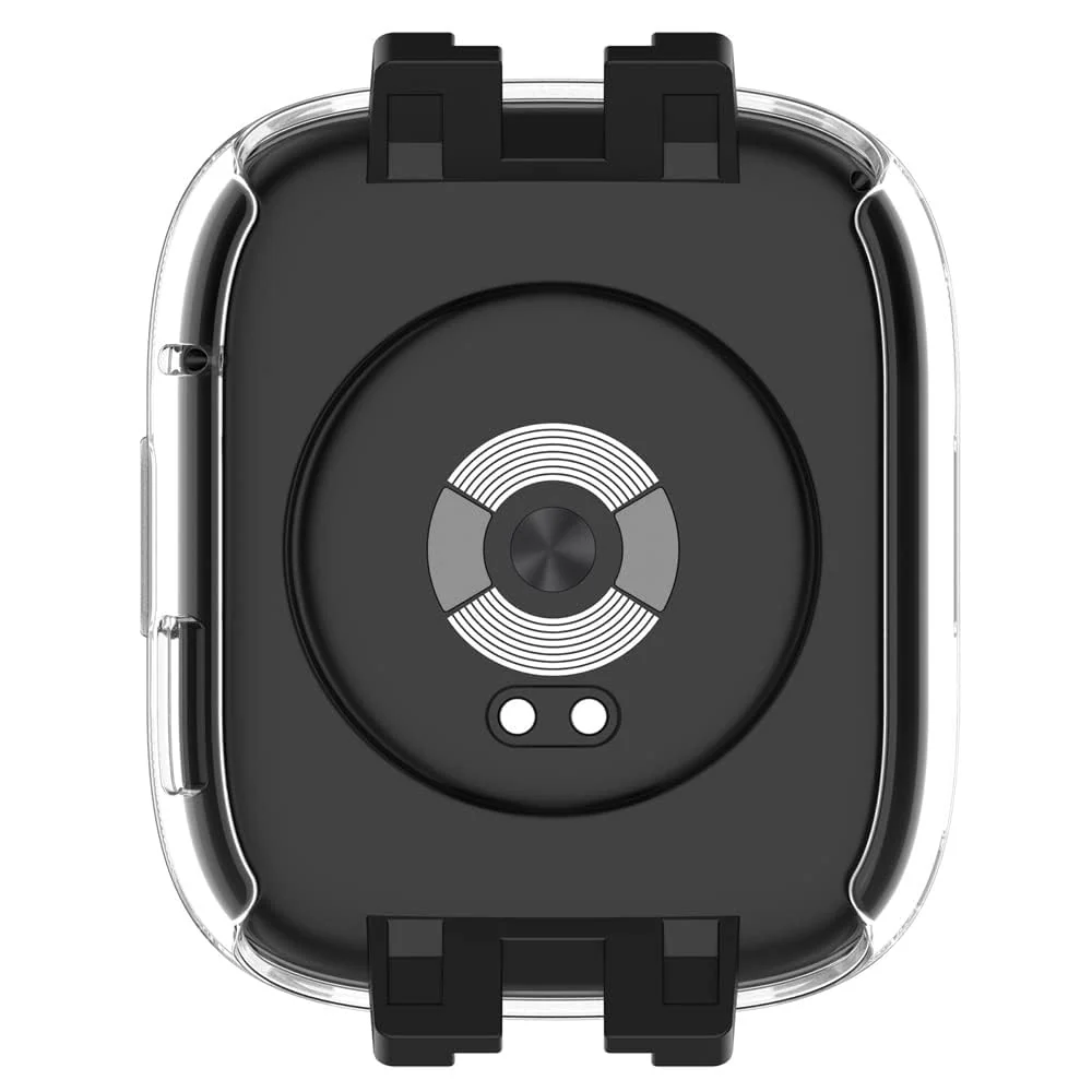 DL3 Mobilak Case Compatible with Xiaomi Redmi Watch 3 (Not Fit Watch 3 Active) Protective Case, Flexible TPU Full Protection Screen Protector Cover Scratch-Resistant Screen Protector Case - Clear
