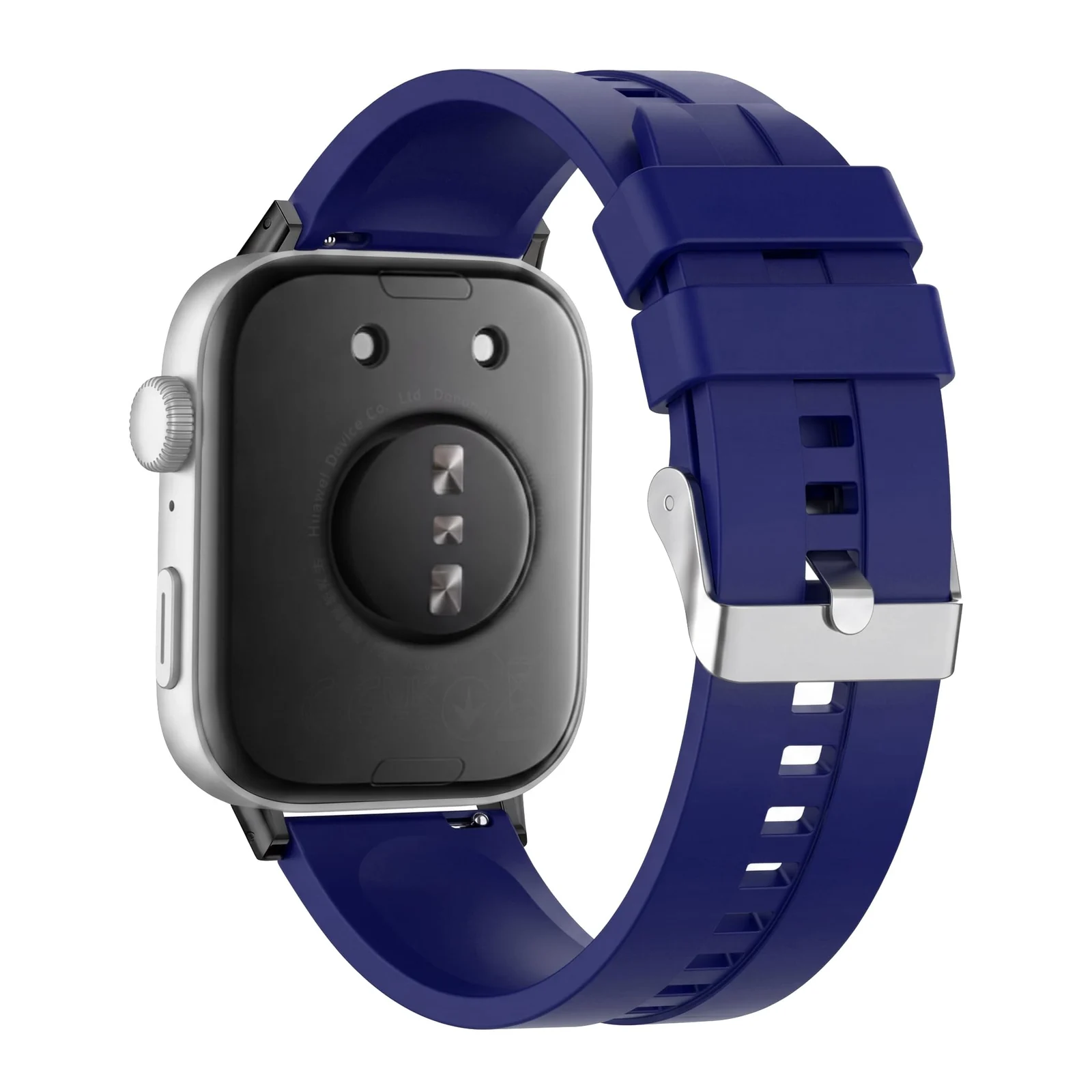 MOBIGON Soft TPU Silicone Sport Strap for Huawei Watch Fit 3 / 4 / 4 Pro / 5 / 5 Pro, Navy Blue