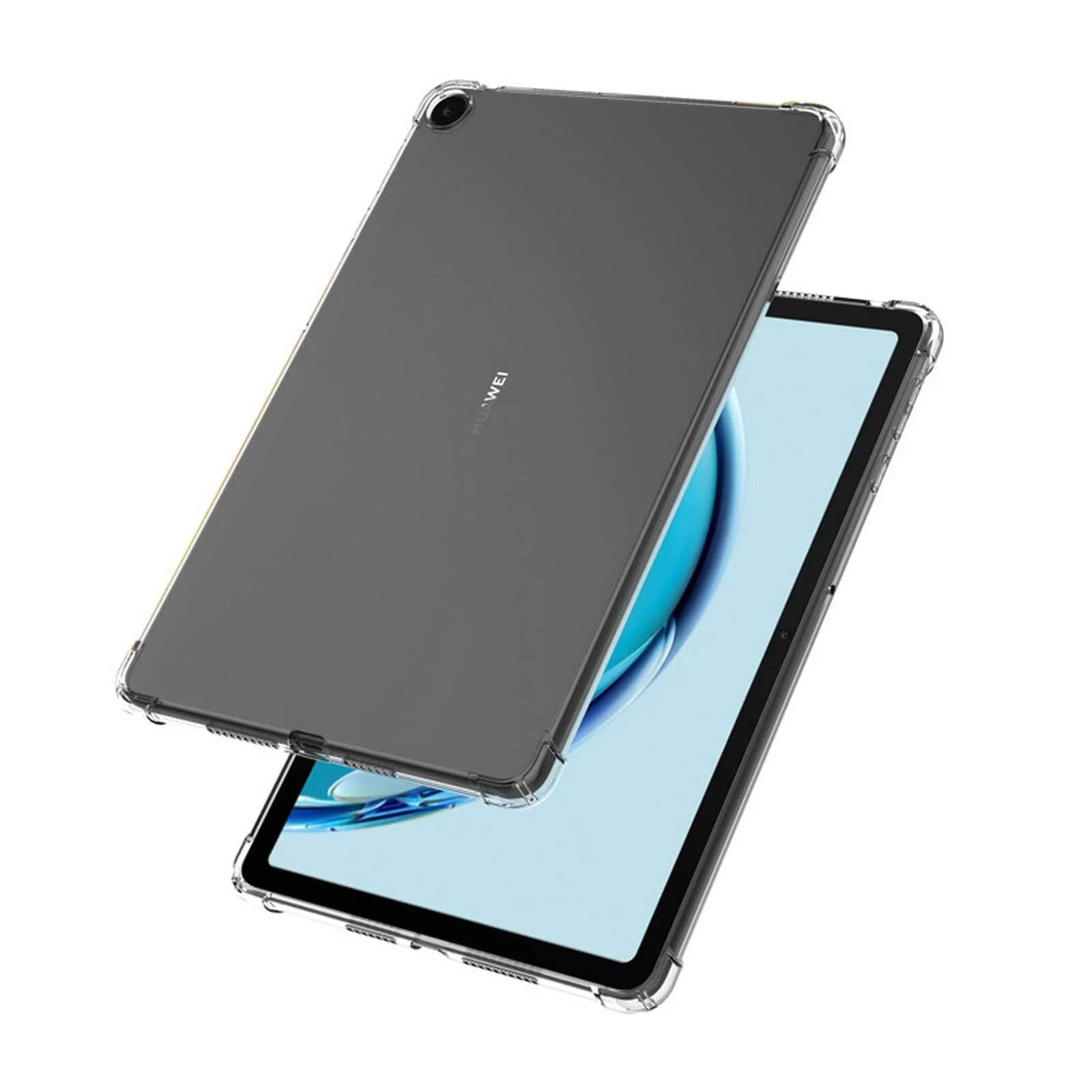 DL3 Mobilak Case Compatible with Huawei MatePad SE 10.4 inch 2022/2023 Tablet, Ultra Thin Silicone Air-Corners Shockproof Back Shell HD TPU Protective Cover - Clear