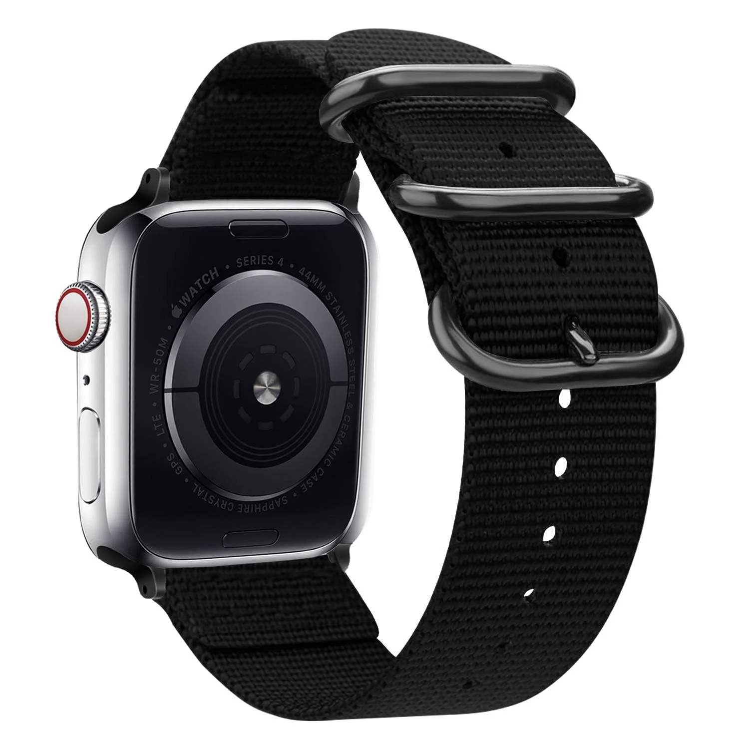 DL3 Mobilak Nylon Solo Loop Stretchy Straps For Apple Watch Band 49mm 45mm 44mm 42mm 41mm 40mm 38mm, Elastic Wristbands for iwatch Series 8 Ultra 7 6 5 4 3 2 1 Se (B. , 38MM/40MM/41MM) - B.Black