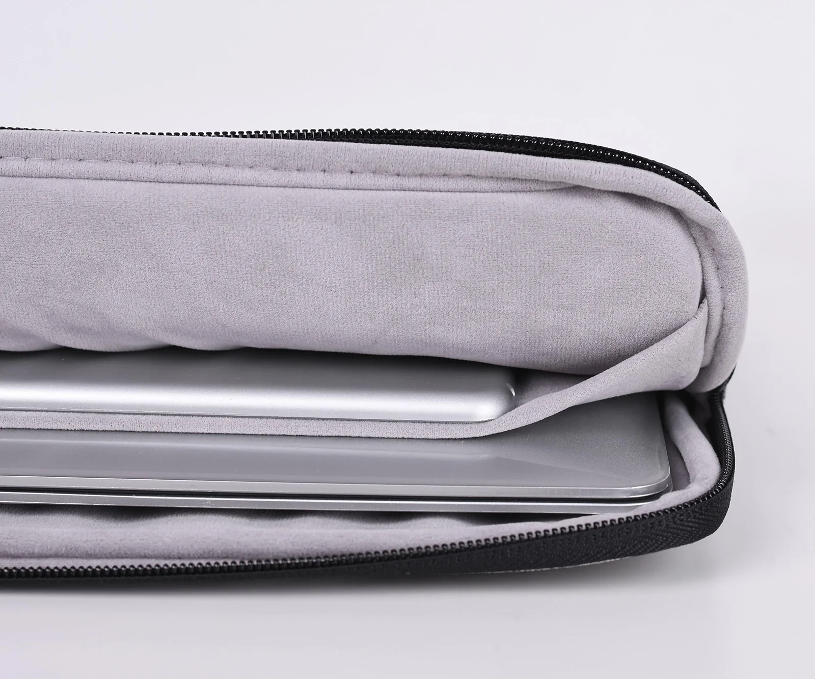 Mobigon Laptop Sleeve 15.6 Inch, Shockproof Protective Traveling Computer Case, Water Resistant Portable Laptop Carrying Bag Compatible for Lenovo, HP, Dell, Asus, MacBook, Notebook, Black - Gray