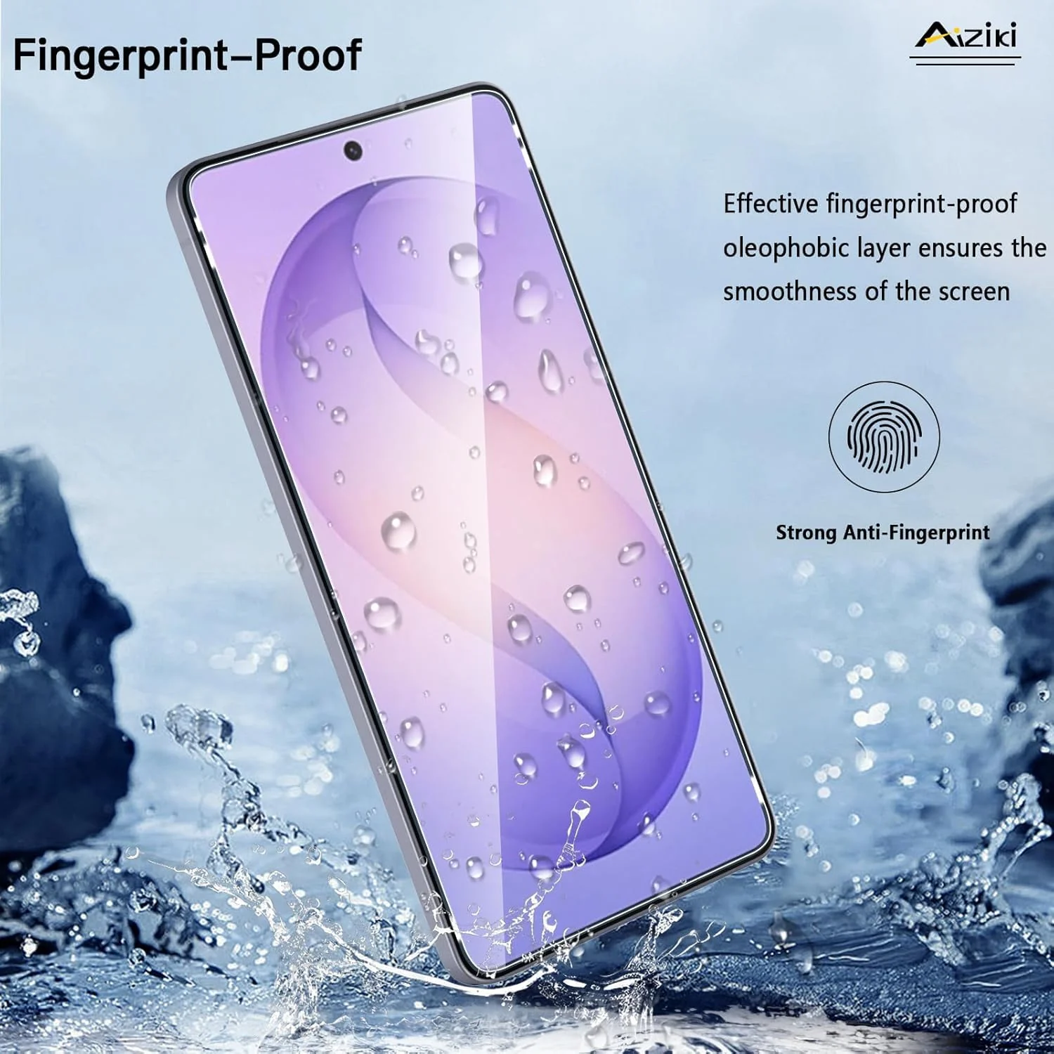 Mobigon Screen Protector for Samsung Galaxy S26, Tempered Glass Screen Saver Premium HD Protective, Scratch Resistant, NO-Bubble, 9H Hardness, Full Coverage Film - Clear