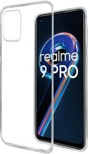DL3 Mobilak Case Compatible with realme 9 Pro Case Crystal Soft TPU Gel Case Flexible Silicone Anti-Scratch Camera Protection TPU Cover - Clear