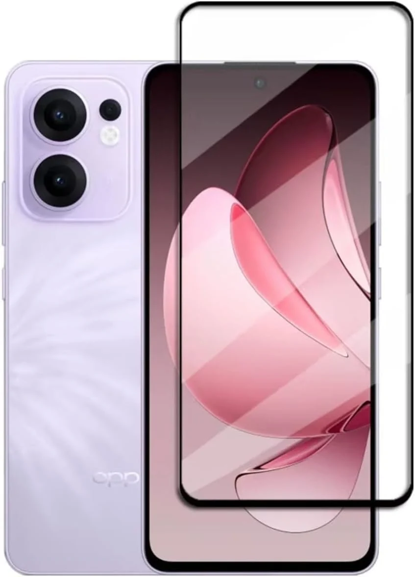 DL3 Mobilak for OPPO Reno 13F 4G Tempered Glass Screen Protector, 9H Hardness Anti-Scratch Tempered Glass flim, Case Friendly, Anti-Scratch - Clear