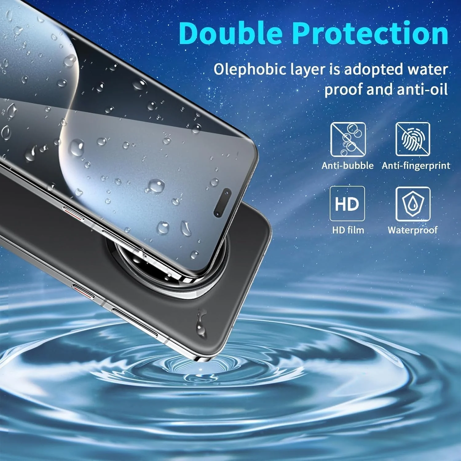 DL3 Mobilak Screen Protector for Honor Magic 7 Pro 5G, Tempered Glass Screen Saver Premium HD Protective, Scratch Resistant, NO-Bubble, 9H Hardness, Full Coverage Film - Clear