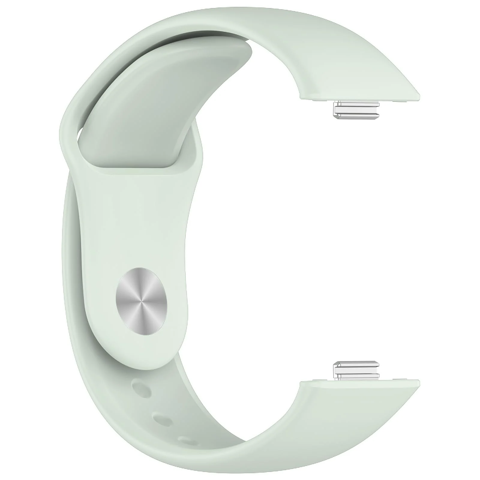 DL3 Mobilak Silicone Strap Compatible with Huawei Watch Fit 3 Strap for Men Women Breathable Soft Replacement Strap Adjustable Waterproof Sports Straps - Mint Green