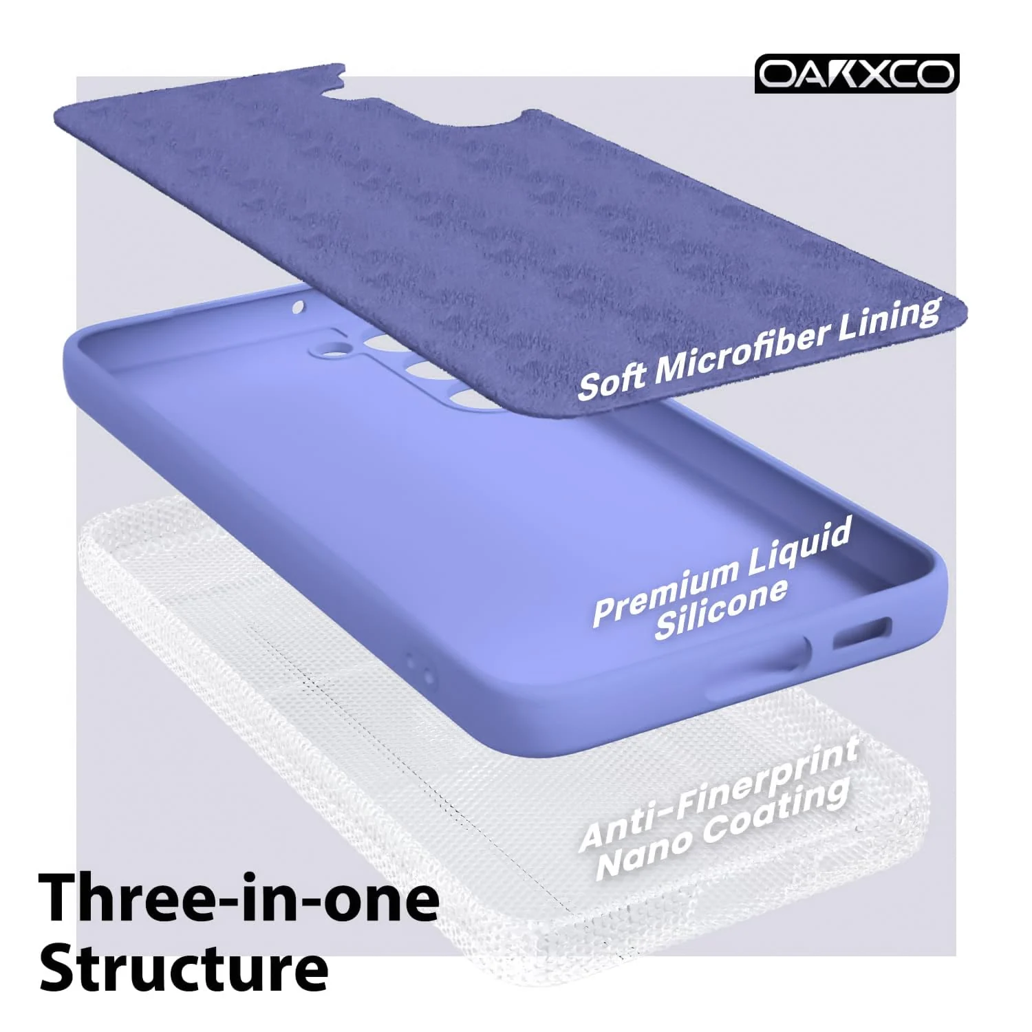 DL3 Mobilak Liquid Silicone Case for Samsung Galaxy Note 10, Shock-absorbing protection, Scratch-resistant surface, Soft microfiber lining - Baby Blue