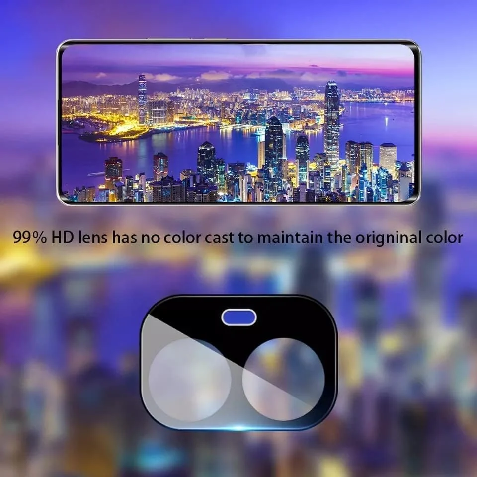 DL3 Mobilak realme 10 Pro+/realme 10 Pro Plus Camera Protector Tempered Glass Screen Protector HD [Full Coverage][Anti-Scratch] Drop Protection Ultra Clear/Thin Lens Protector Case - Black