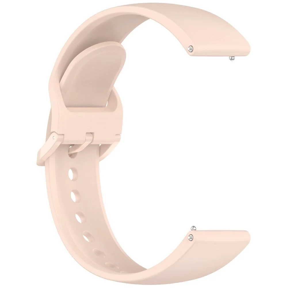 DL3 Mobilak Straps Compatible with Xiaomi Redmi Watch 5 Active/Redmi Watch 5 Lite Bracelet, 22mm Soft Silicone Replacement Band Sports Strap Wristbands [Wear-resistant] [breathable] - Pink