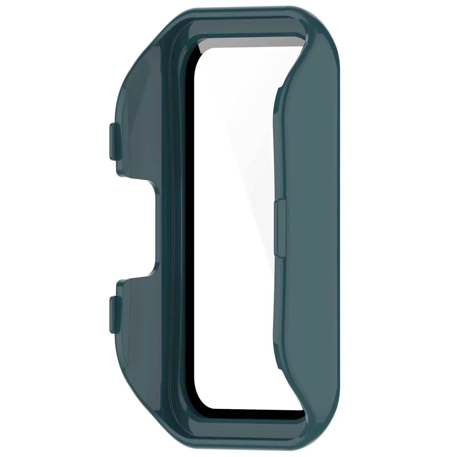 DL3 Mobilak Case with Screen Protector for Huawei Band 10, Bumper Full Coverage Hard PC Overall Protective Cover, Built-in Tempered Glass Film High Sensitivity For Huawei Band 10 - Green