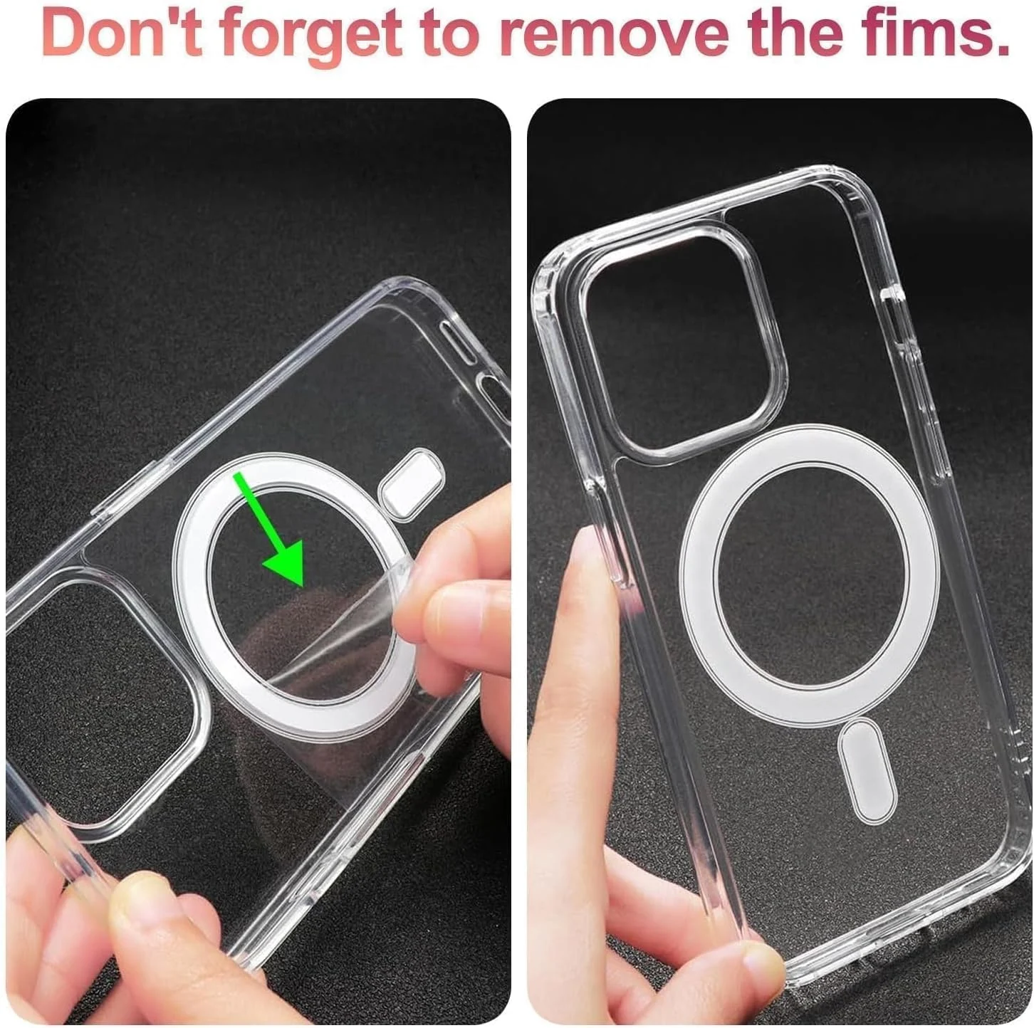 DL3 Mobilak for Samsung Galaxy S21 FE 5G Case [Compatible with MagSafe] [Strong Magnet] [Non-Yellowing] Magnetic Slim Thin Bumper Phone Cover, Lightweight, and Durable - Clear