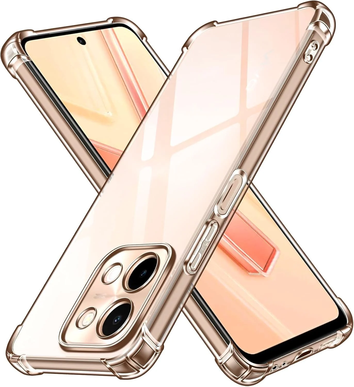DL3 Mobilak Clear Protective Case for vivo Y28 4G - Clear