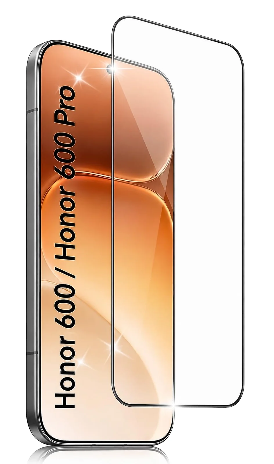 DL3 Mobilak for Honor 600 / Honor 600 Pro Tempered Glass Screen Protector, 9H Hardness Anti-Scratch Tempered Glass flim, Friendly, Anti-Scratch - Clear