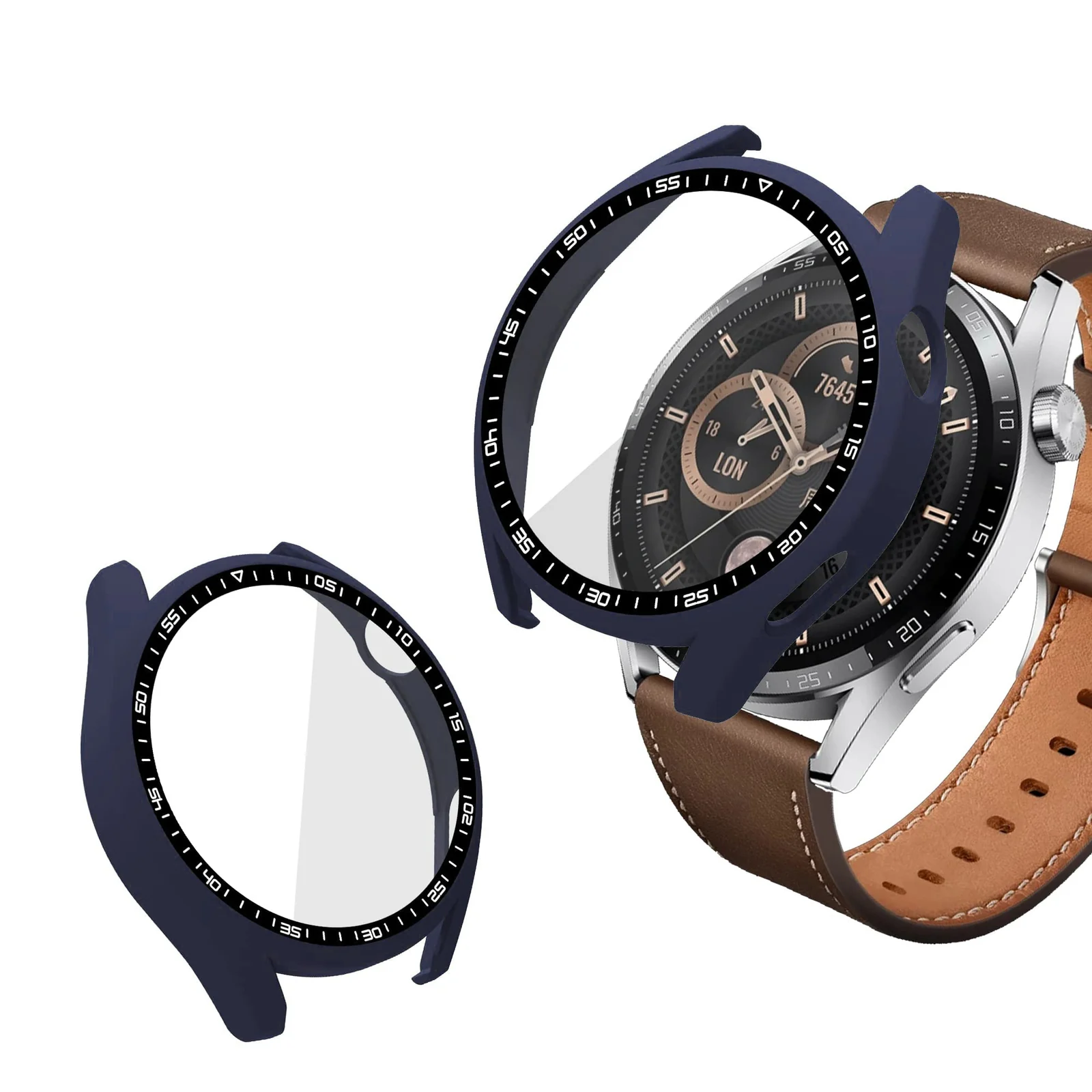 DL3 Mobilak PC Protective Case for Huawei Watch GT3 46mm - Blue