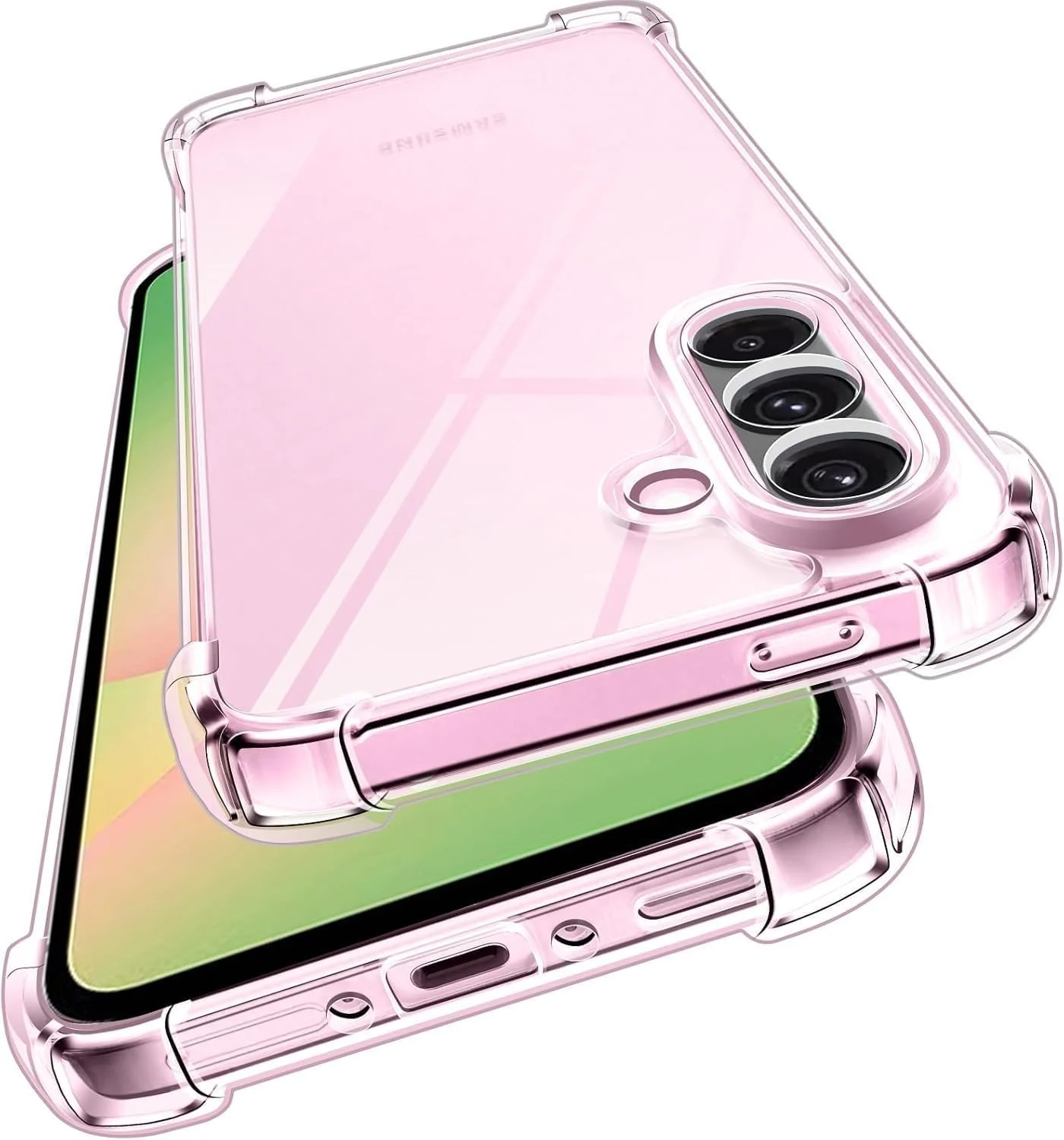 DL3 Mobilak Clear TPU Case for Samsung Galaxy A56, Camera protection, Shock-absorbing protection, Scratch-resistant surface - Clear