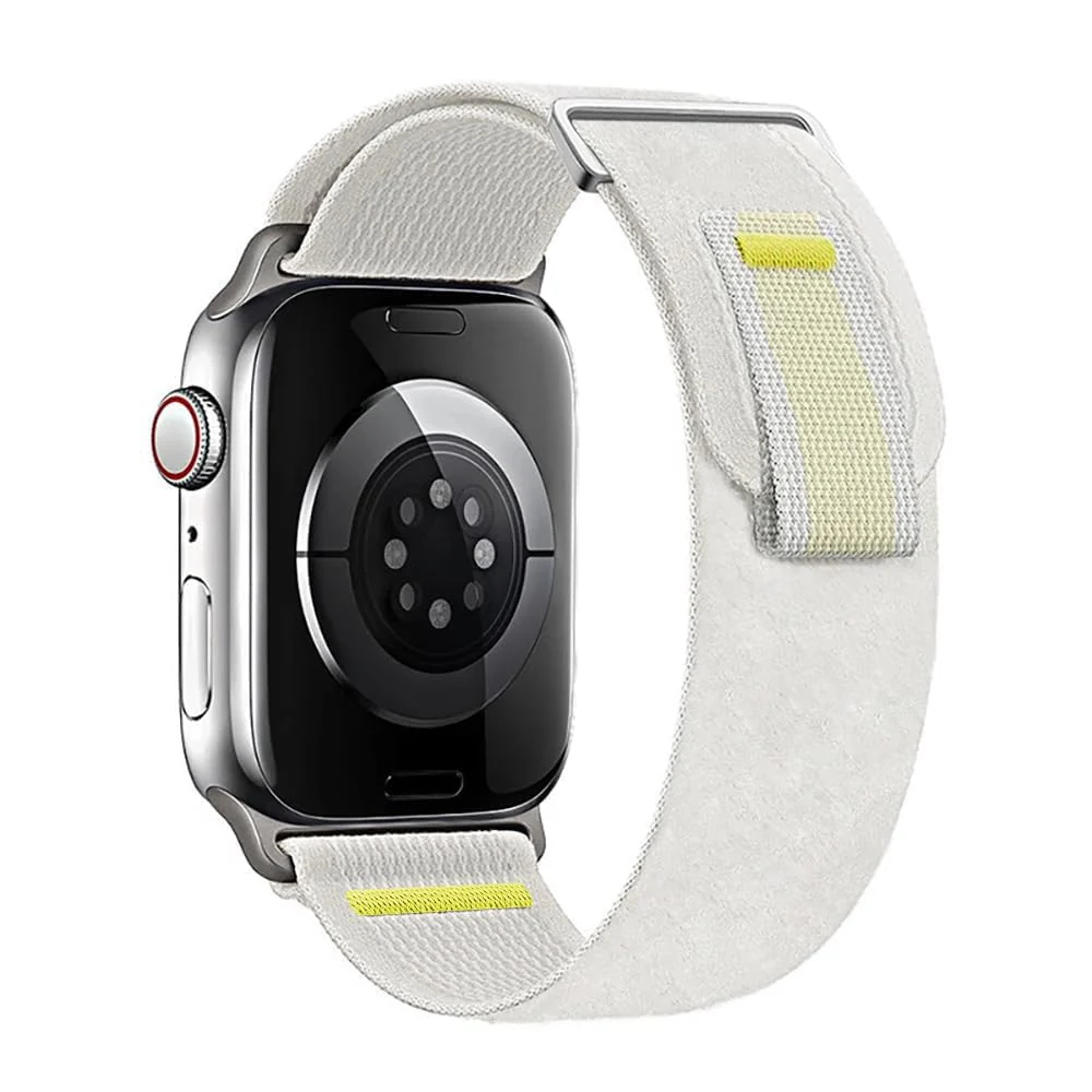 Apple Watch Ultra 49MM 45MM 44MM 42MM — DL3 Mobilak Trail/Alpine Loop Nylon Band Compatible with Apple Watch Ultra 2/Ultra Band 49mm 45mm 44mm 42mm, Adjustable with Metal C-Hook Strap for iWatch Ultra Series 9/8/7/6/5/4/3/2/1/SE2/SE