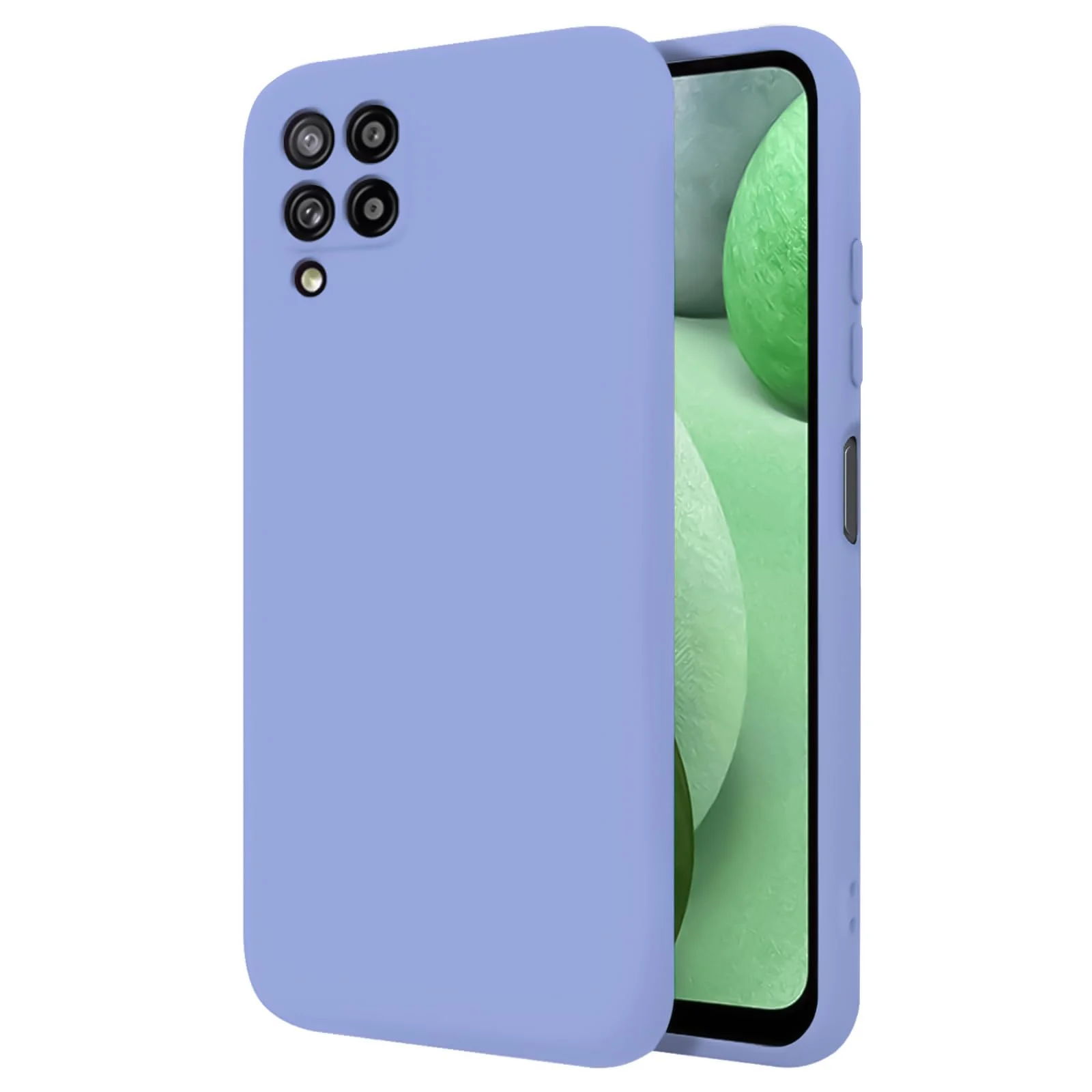 DL3 Mobilak Soft Silicone Gel Bumper Case for Samsung Galaxy A12 / M12 - Baby Blue