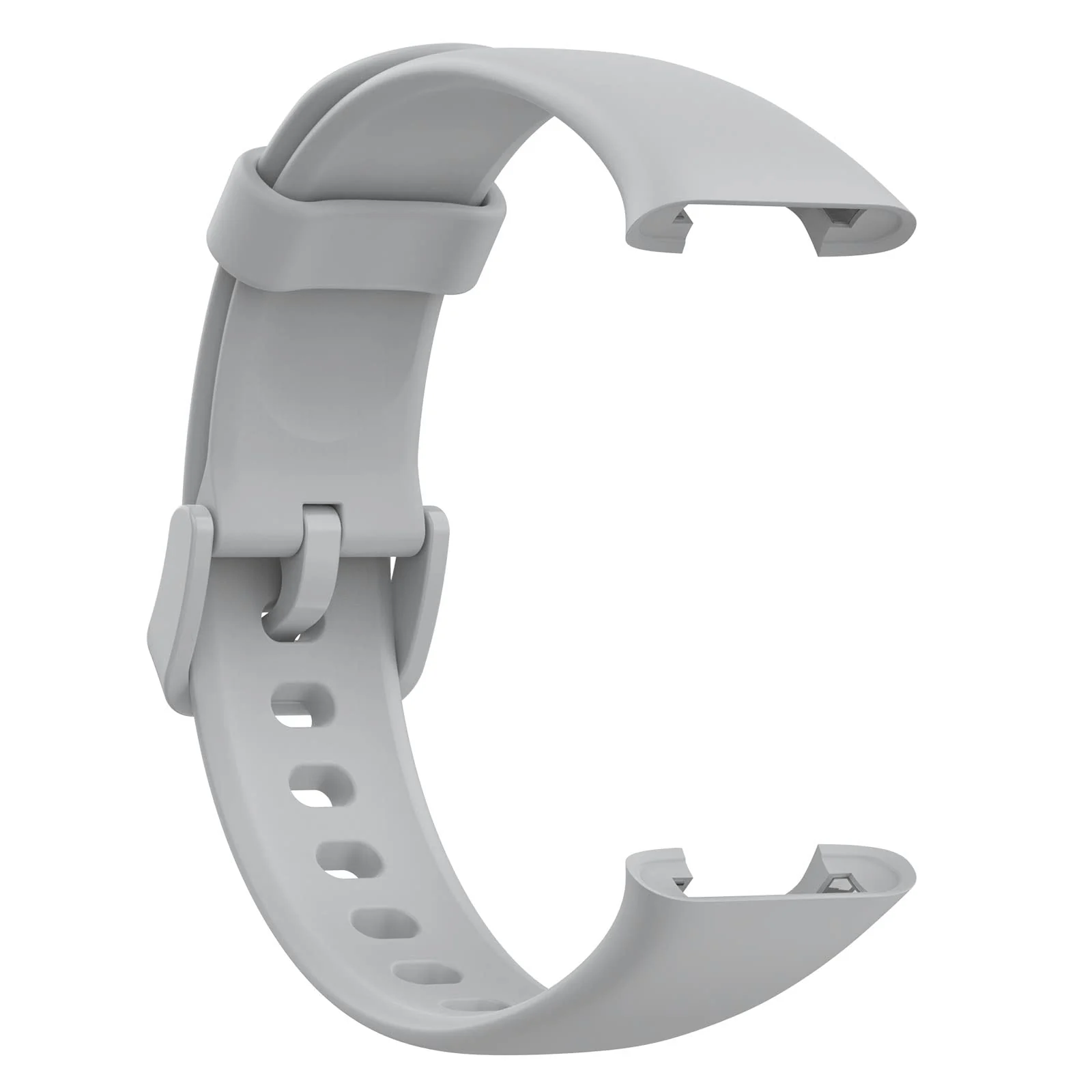 DL3 Mobilak Bands Compatible with Xiaomi Mi Band 7 Pro Watch Replacement Soft Durable Colourful Silicone Watch Band Sports Strap Wristband for Mi Band 7 Pro Smartwatch Accessories - Grey