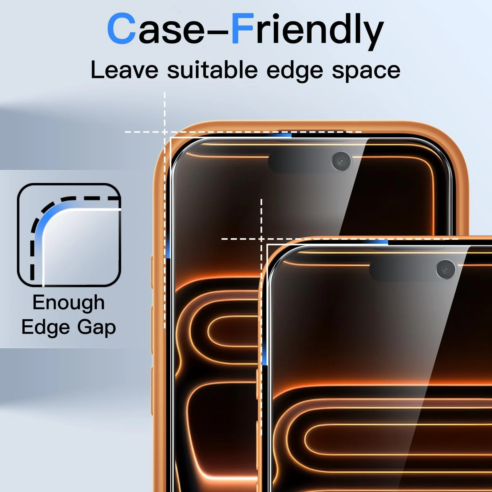DL3 Mobilak Screen Protector for iPhone 17 Pro Max 6.9-Inch, 9H Hardness Tempered Glass Film [Anti-Scratch] [No Bubbles] Anti-Spy Full Coverage Screen Protector for iPhone 17 Pro Max - Privacy