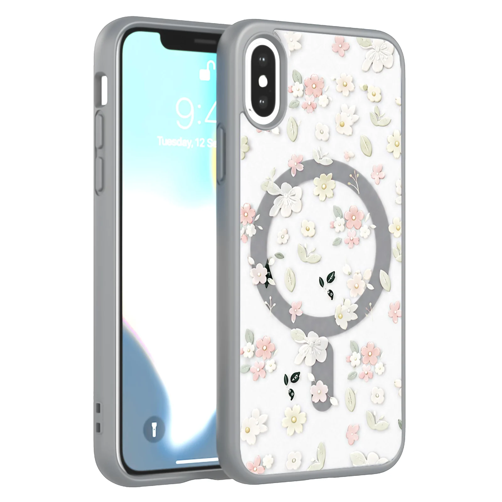 iPhone X / iphone XS — DL3 MOBILAK Clear Three-Layer Protective Phone Case for Apple iPhone X and iPhone XS