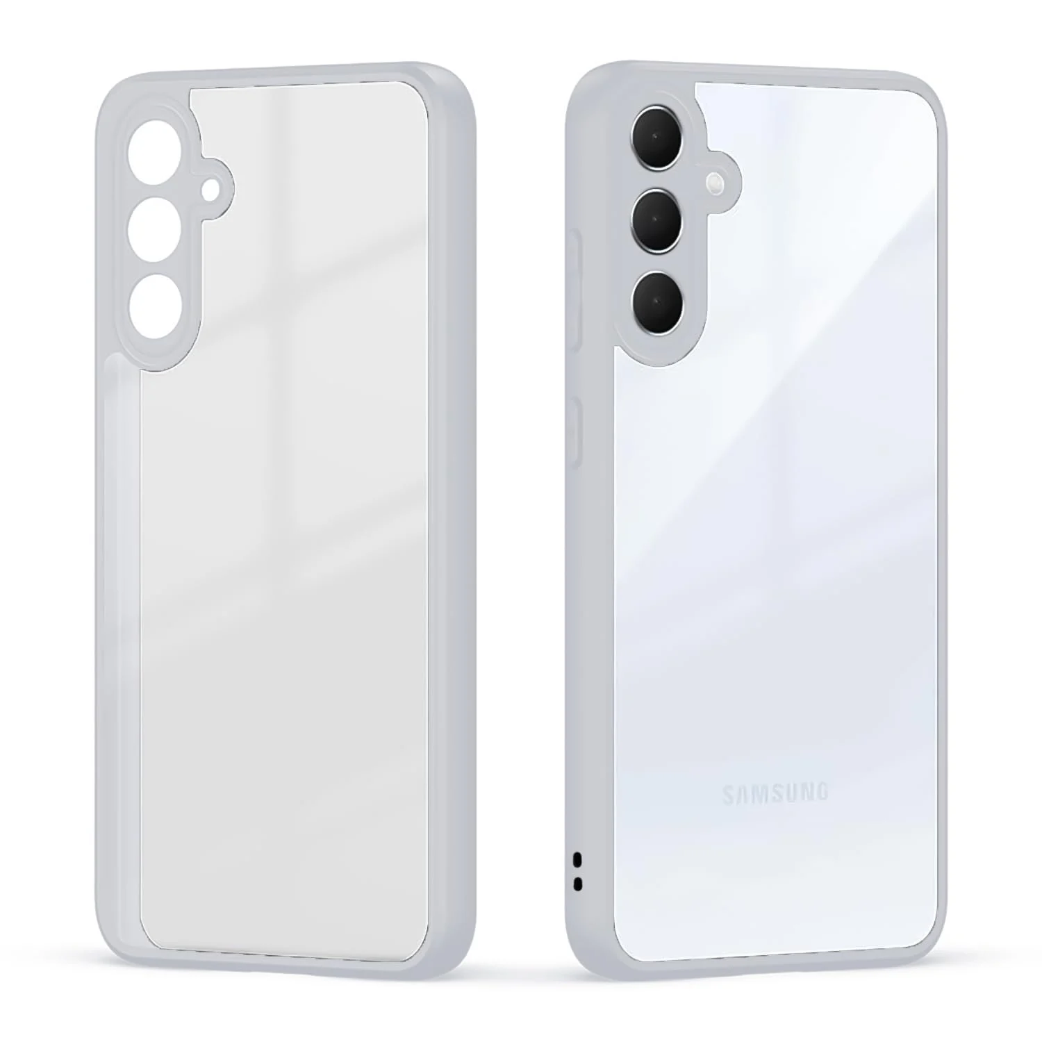 DL3 Mobilak Clear Protective Case for iPhone 7 Plus / iPhone 8 Plus - Gray
