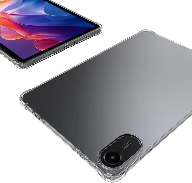 DL3 Mobilak Case For Xiaomi Redmi Pad 2 2025 11 inch Cover Case 8.7 inch Tablet Cover Ultra Thin Silicone Shockproof Back Shell HD TPU Protective Cover - Clear