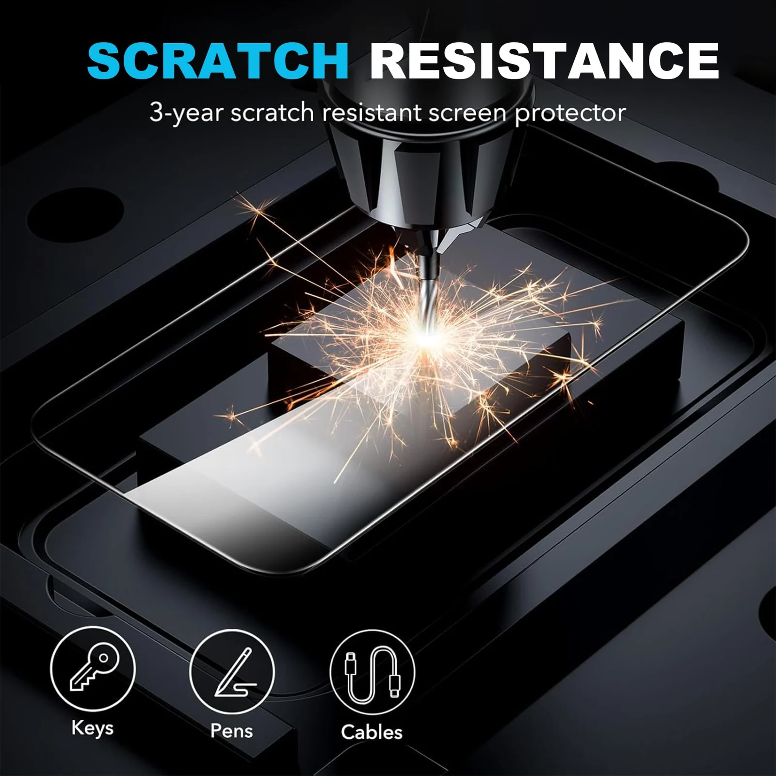 DL3 Mobilak Screen Protector for Xiaomi Redmi Note 13 Pro+ Plus, Tempered Glass Screen Saver Premium HD Protective, Scratch Resistant, NO-Bubble, 9H Hardness, Full Coverage Film - Clear