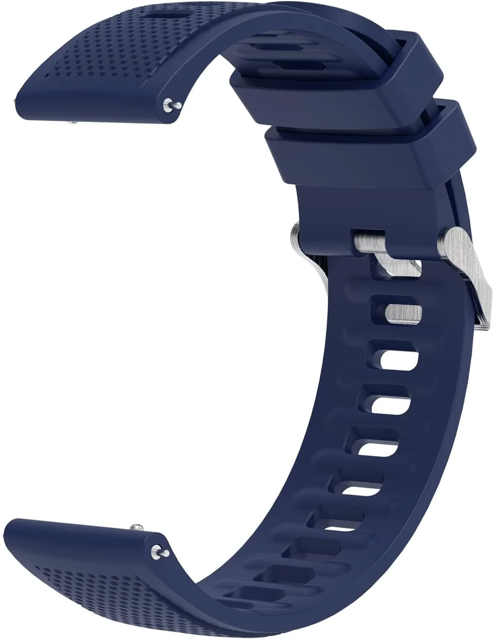 DL3 Mobilak Silicone Buckle Band 22MM Strap For Xiaomi Redmi Watch 5 Active/5 Lite/Samsung Galaxy Watch 3 45mm/Watch 46mm/Gear S3/For Huawei watch GT5 GT4 GT3 GT2 GT 46MM/GT2E/GT2 Pro/GT 3 Pro/GT5 Pro - A.Blue