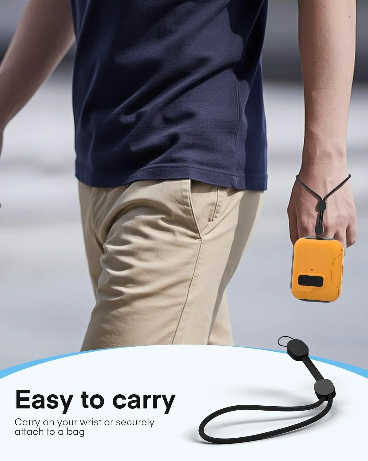 DL3 Mobilak for AirPods 3rd Generation Case Cover with Lock, Military Armor Cool AirPods 3 Case with Keychain for Men Women Hard Shell Shockproof Air Pod 3 for AirPod 3rd Gen 2021 - Orange Black
