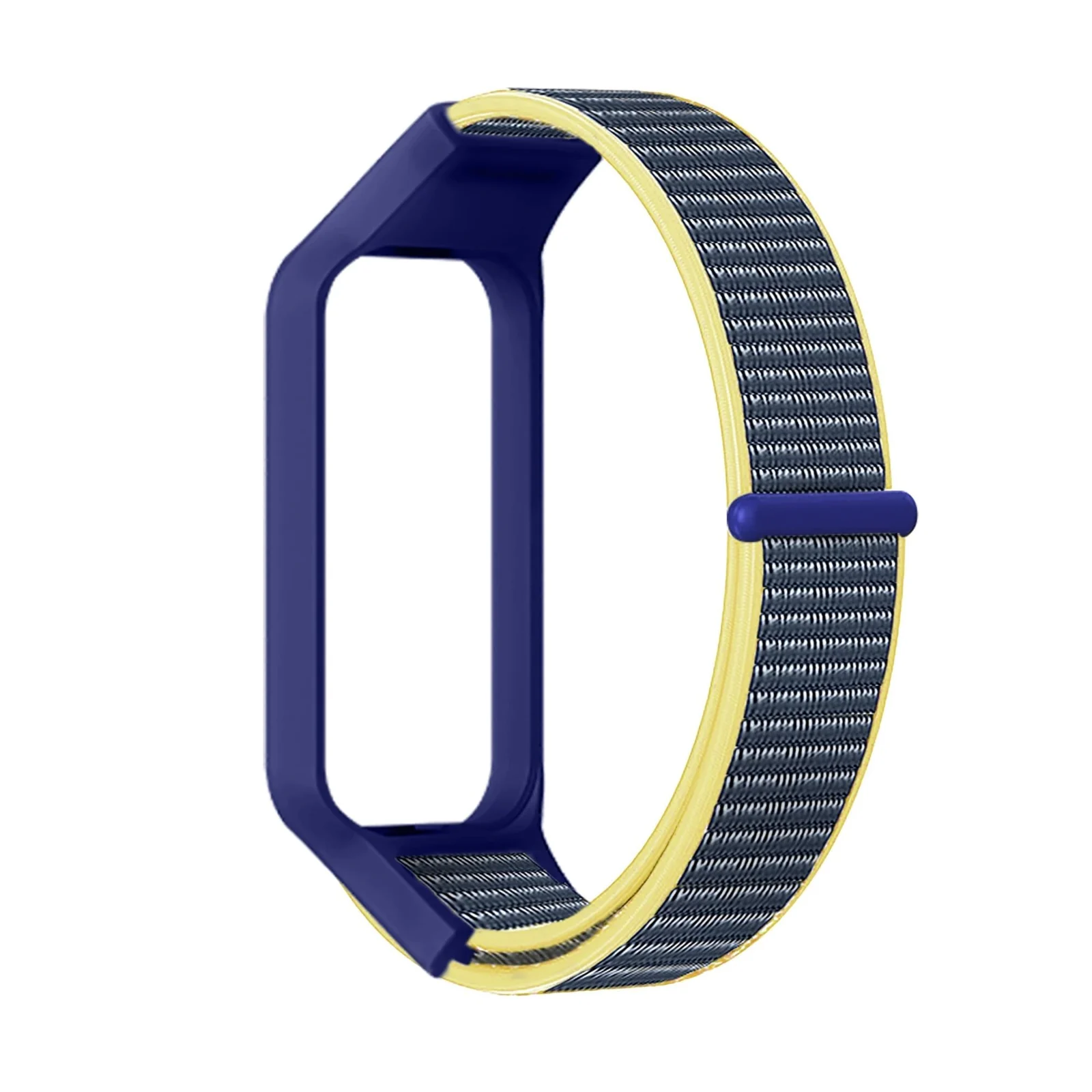 DL3 Mobilak Nylon Strap for Redmi Smart Band 2 / Xiaomi Smart Band 8 Active, Sports Bracelet and Replacement Strap Soft Breathable for Xiaomi Mi Band 8 Active/Redmi Band 2 for Men Women - Ice Blue