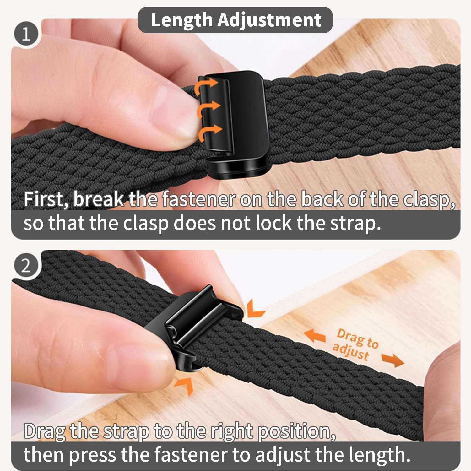 DL3 Mobilak Sport Solo Loop Compatible with Apple Watch Band 42mm 44mm 45mm 46mm 49mm for Women Men, Magnetic Strap Stretchy Braided Wristband for iWatch Series 11 10 9 8 7 6 5 4 3 Ultra 3 2 1 SE SE2 - Black