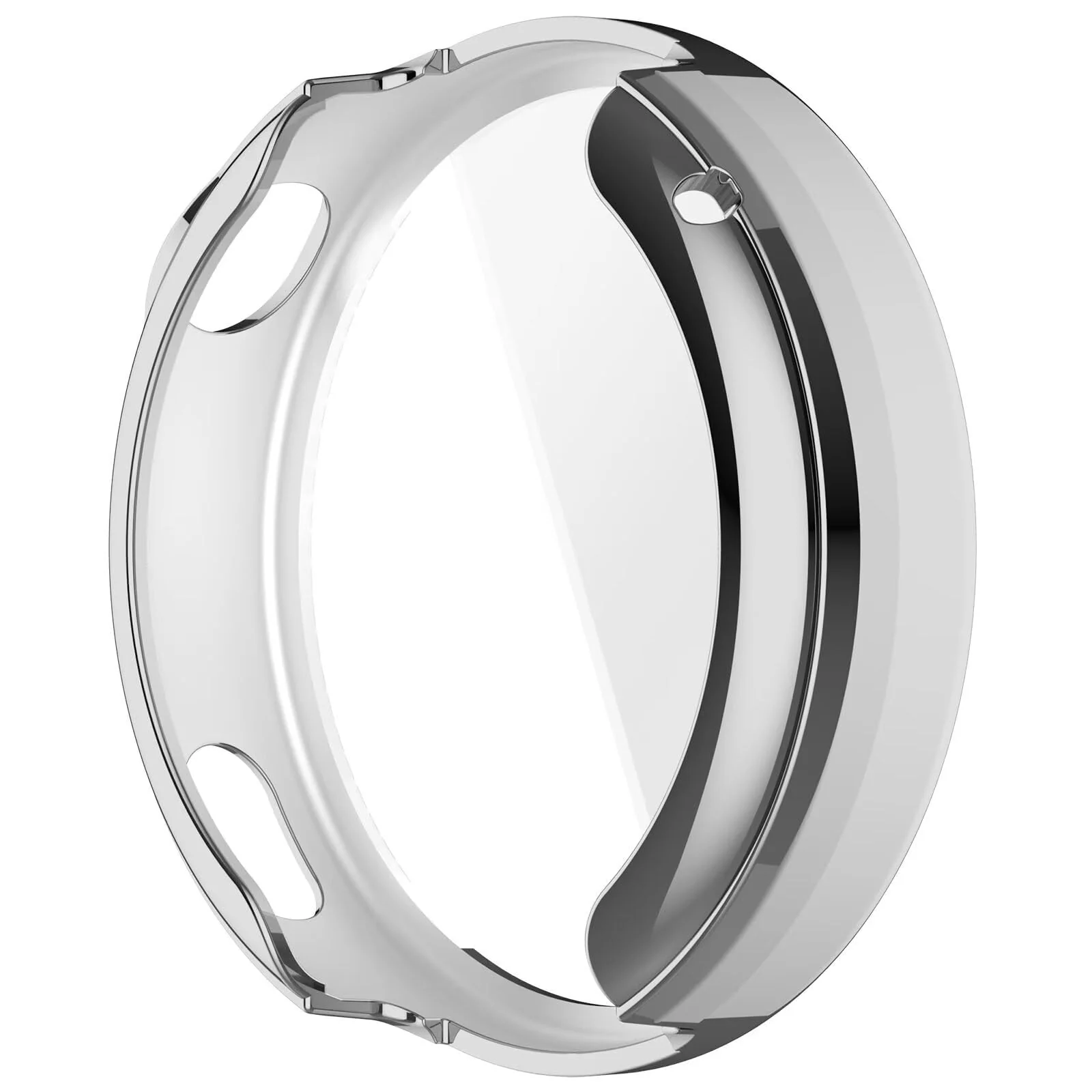 DL3 Mobilak Case for Huawei Watch GT6 41mm 2025, Case with Screen Protector, HD Protection Cover, Soft Silicone Screen Protector Cover for Huawei Watch GT 6 41mm 2025 - Silver