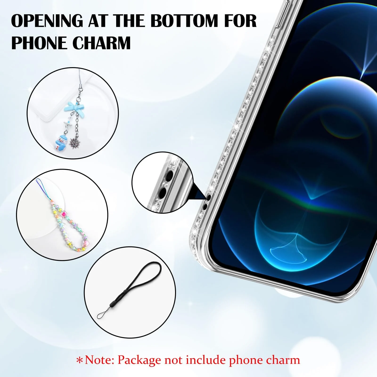 DL3 Mobilak MagSafe-Compatible Magnetic Case for iPhone 12 Pro Max with Camera Protection and Magnetic Car-Mount Support - Silver