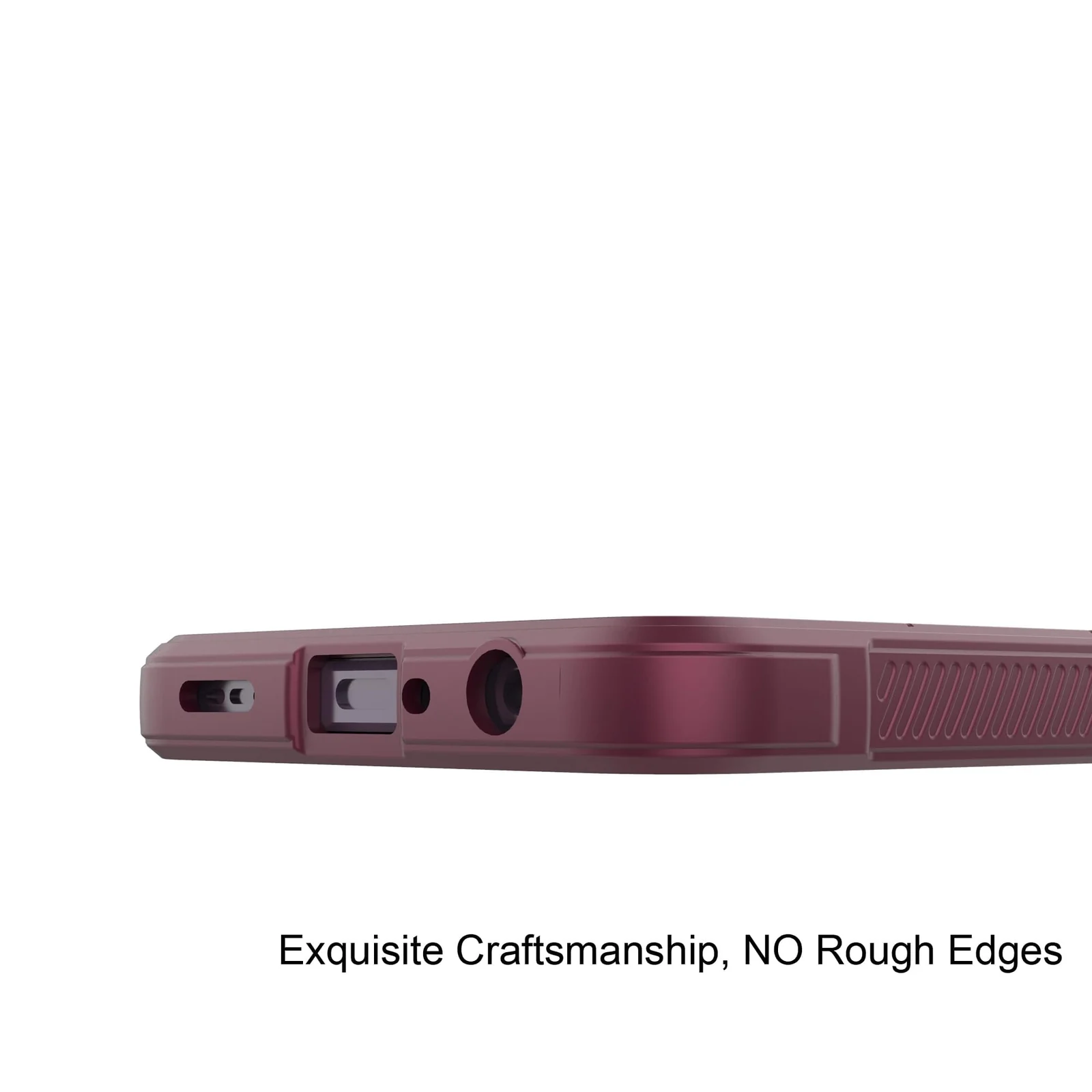 DL3 Mobilak Rugged Protective Case for OPPO A60 4G, Camera protection, Shock-absorbing protection, Non-slip grip - Wine Red