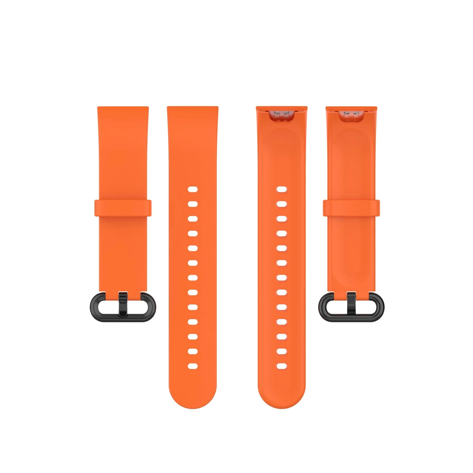 DL3 Mobilak Smart Watch Strap for Xiaomi Mi Watch Lite, Sport Silicone Watch Band Wrist Strap, Replacement Bracelet Wristband Wrist Strap for Xiaomi Mi Watch Lite/Redmi Watch Accessories - Orange