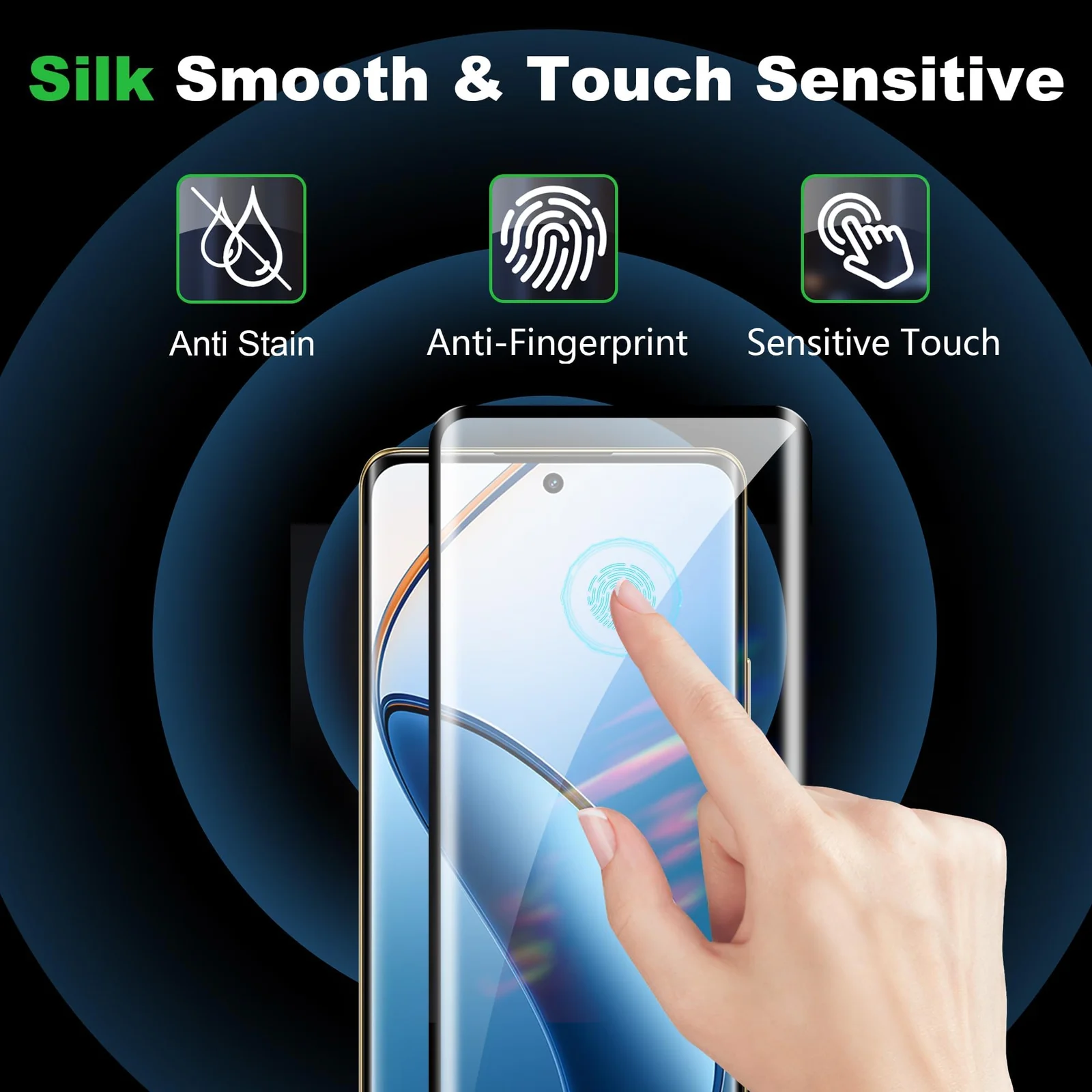 DL3 Mobilak Screen Protector for realme 12 Pro Plus/realme 12 Pro+, Tempered Glass Screen Saver Premium HD Protective, Scratch Resistant, NO-Bubble, 9H Hardness, Full Coverage Film - Clear