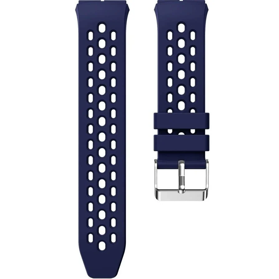 DL3 Mobilak Strap Replacement Bands Compatible with 22MM Huawei Watch GT2E Bands, Adjustable Accessory Soft Silicone Sport Wristband for Women Men - Blue