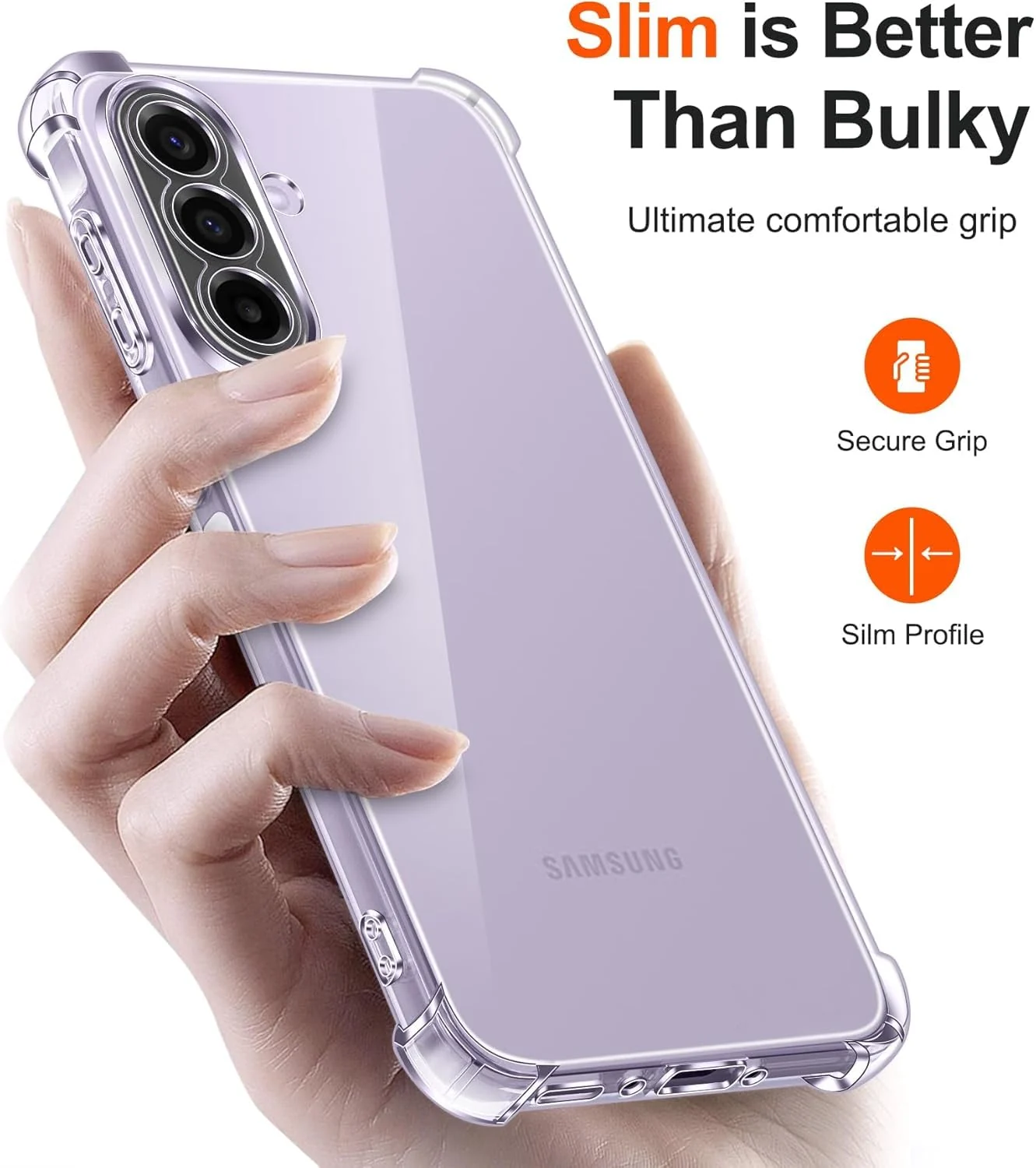 DL3 Mobilak Clear TPU Case for Samsung Galaxy A37 5G, Camera protection, Shock-absorbing protection, Scratch-resistant surface - Clear