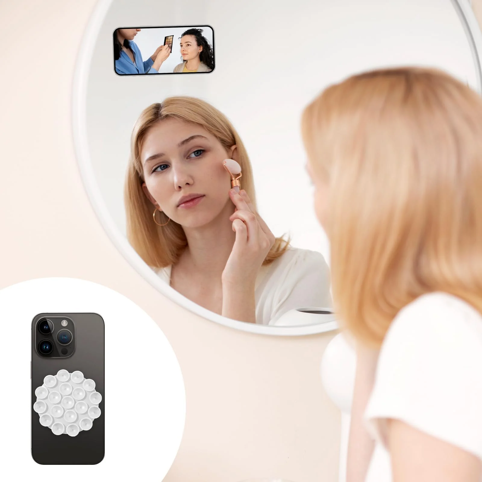 DL3 Mobilak Soft Silicone Protective Case for Cell Phone - White