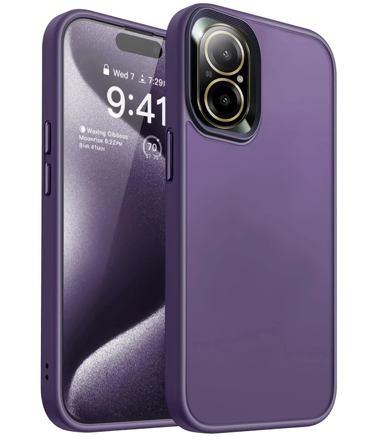 Dl3 Mobilak Matte Case for Oppo Realme C67 4G, Shockproof Drop Protection, Frosted Translucent Matte Back Phone Cover, Anti-Fingerprint (Desert Brown)
