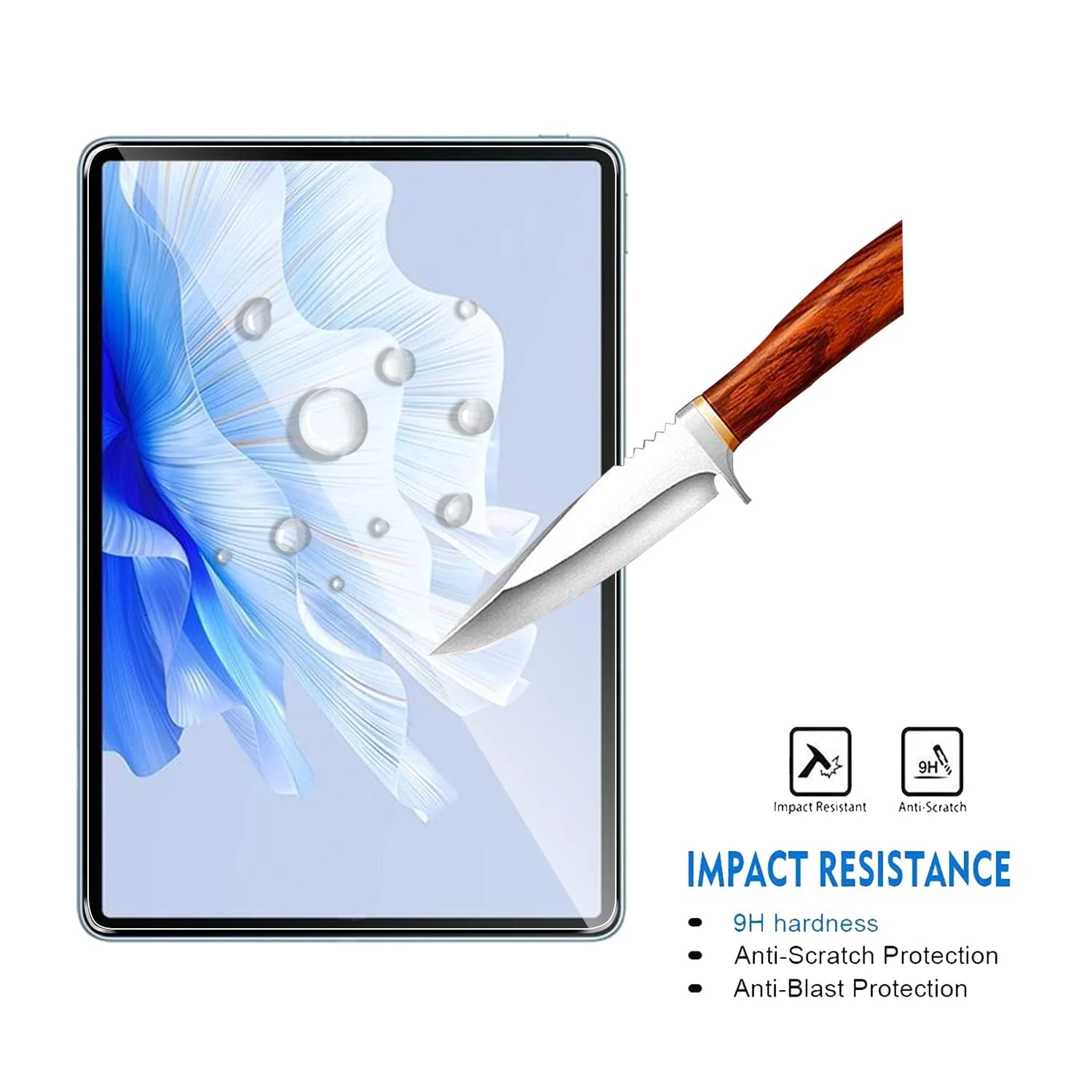 "DL3 Mobilak Screen Protector For Huawei Matepad Air 11.5/Matepad Air 11.5"" S Tablet Tempered Glass Film [HD Crystal ] [Easy Installation] [Scratch Resistant] [9H Hardness] - Clear"